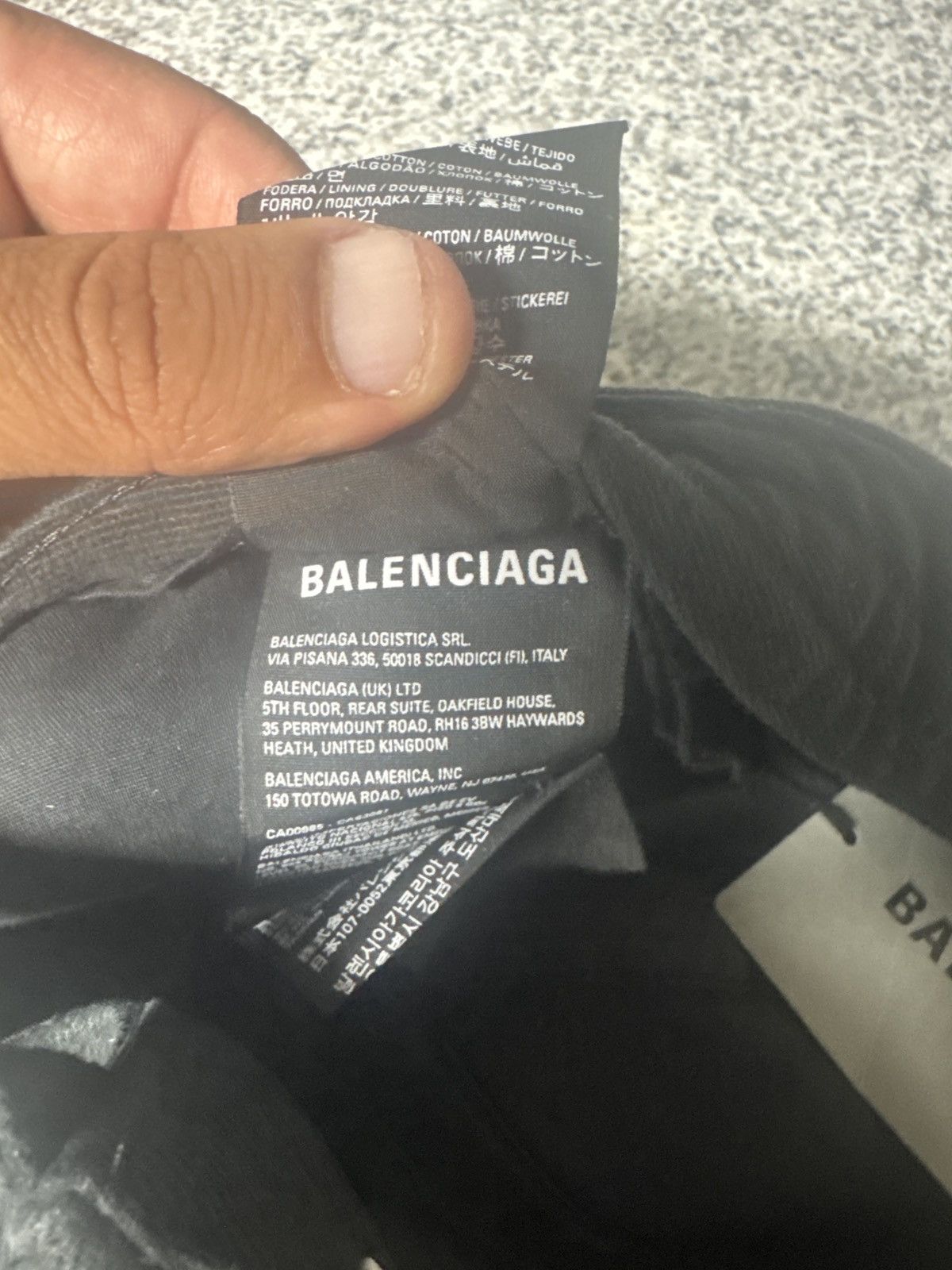 Balenciaga Balenciaga Distressed Baseball Cap Size ONE SIZE - 5 Thumbnail