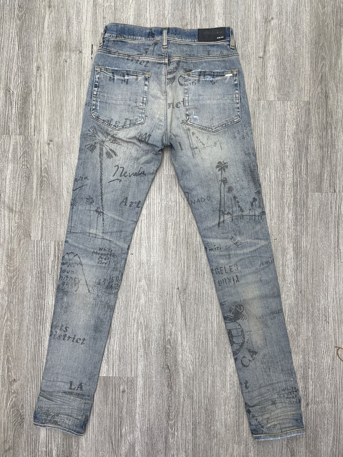 Amiri Amiri Military stencil jeans Size US 30 / EU 46 - 2 Thumbnail
