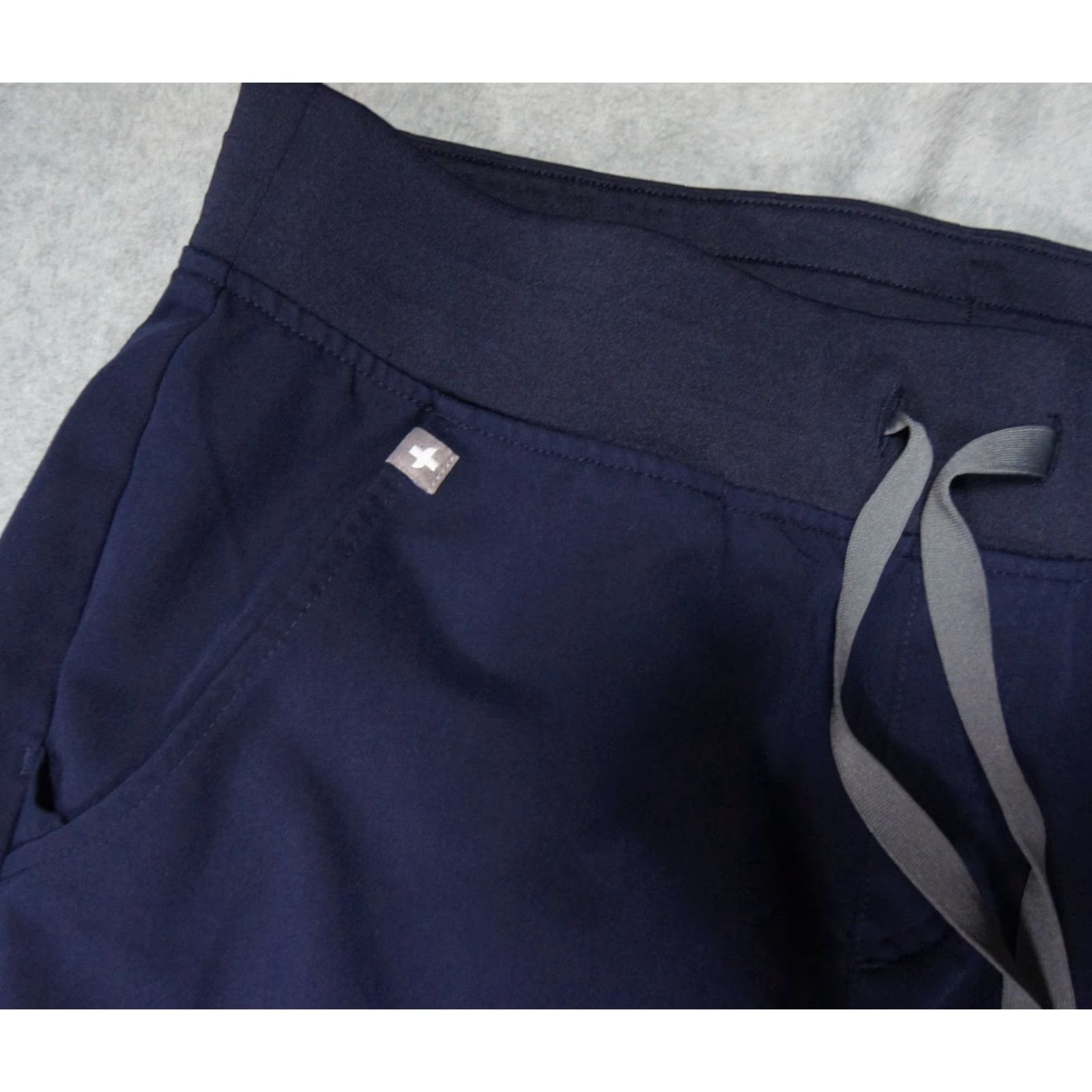 Vintage FIGS Figs Pants Mens Medium Blue Jogger Scrub Zamora Bottom Nurse Workwear Stretch Bottoms Scrub Pants Medical Men Blue Polyester Vintage? (no) Size US 31 - 3 Thumbnail