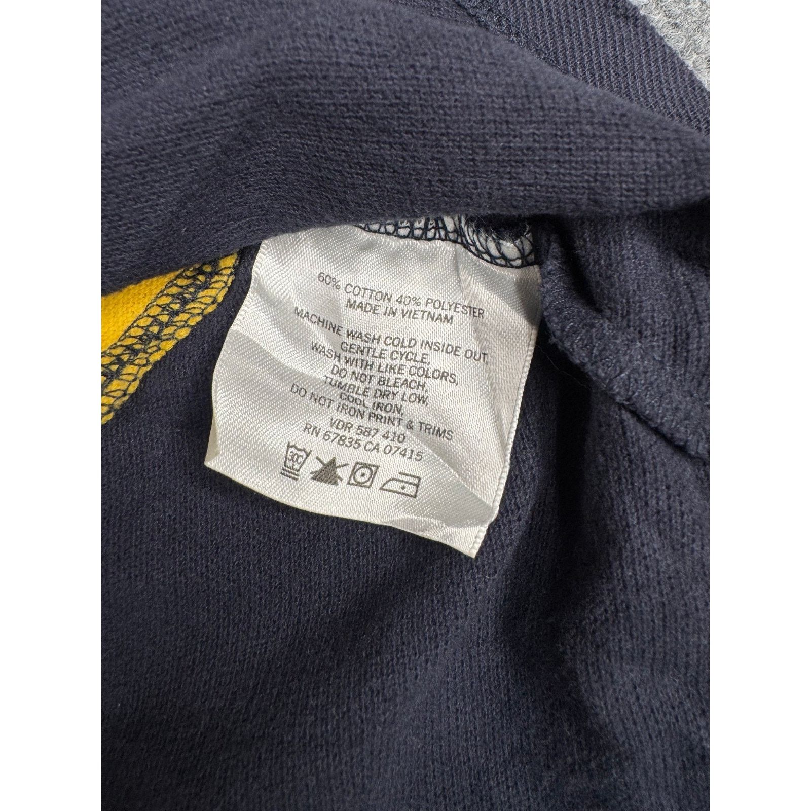 Nautica Vtg Nautica Sportswear Rugby Polo Shirt XL Striped Crest Size US XL / EU 56 / 4 - 11 Thumbnail