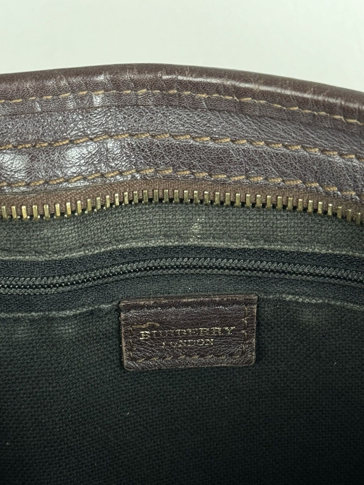 Burberry Leather shoulder bag Burberry original luxury casual item Size ONE SIZE - 5 Thumbnail