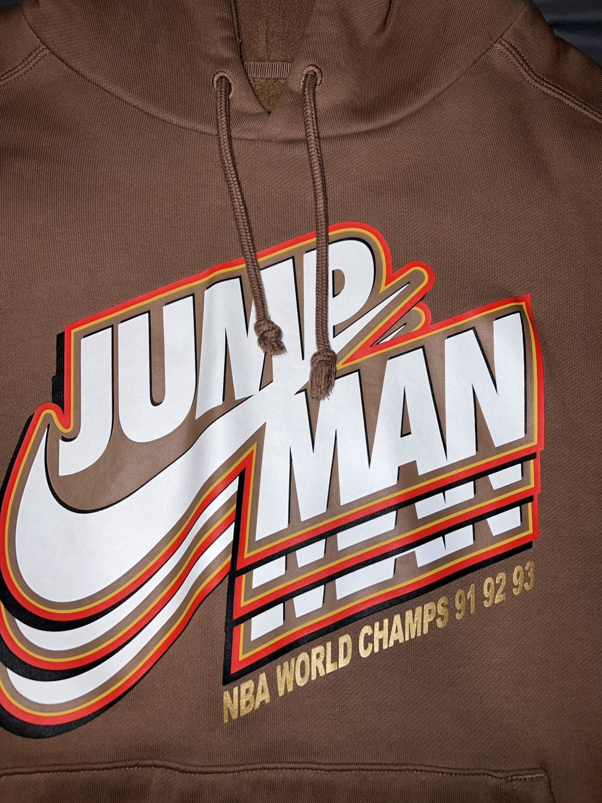 Nike Nike Jumpman Fleece Over Hoodie Size US XXL / EU 58 / 5 - 6 Thumbnail