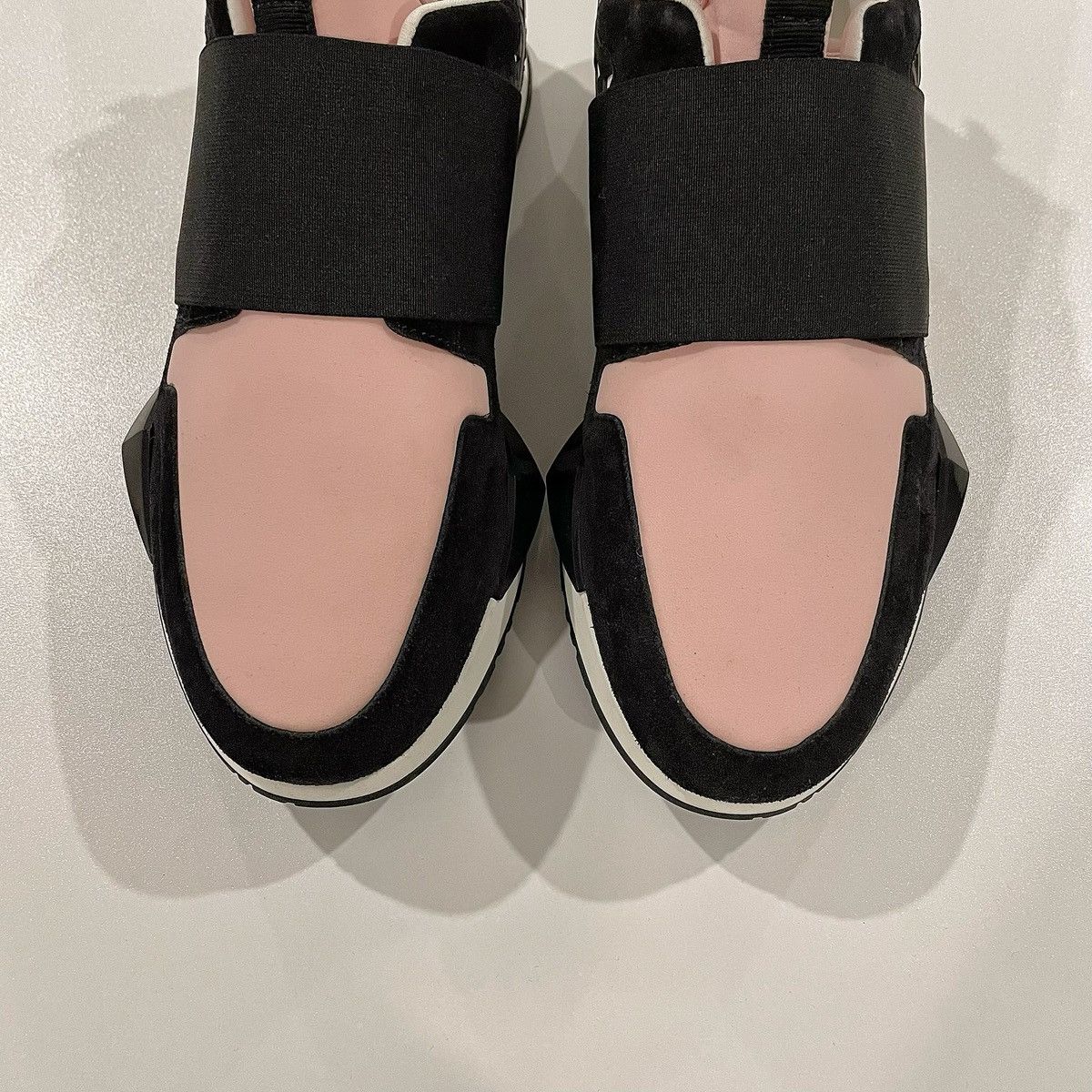 Givenchy Givenchy Multicolor Neoprene and Leather Runner Sneakers Size US 7.5 / IT 37.5 - 6 Thumbnail