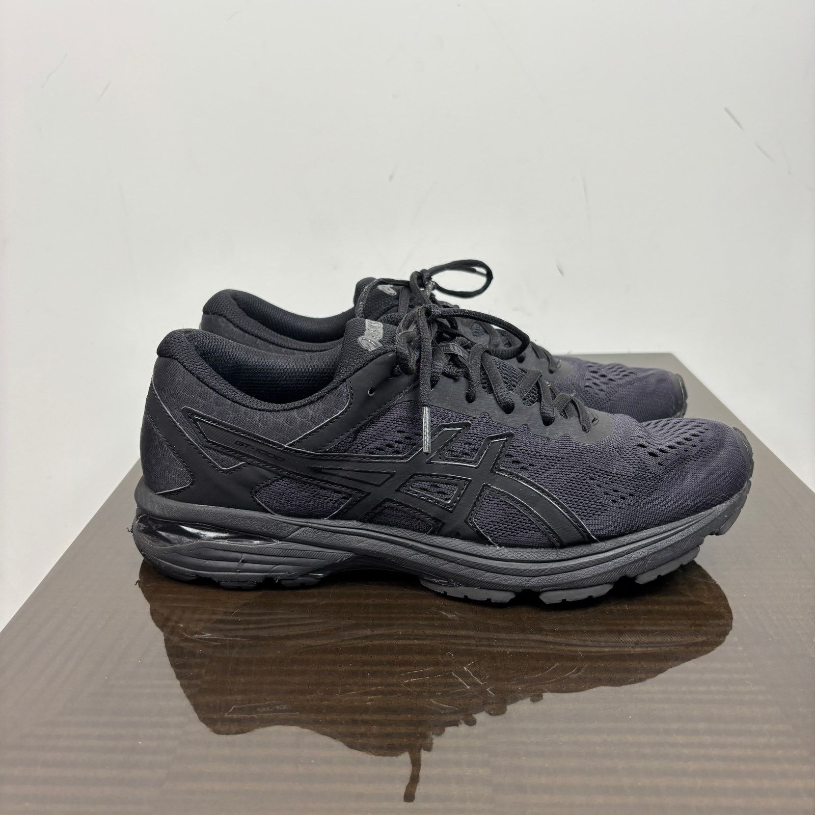 Asics Asics GT 1000 6 Triple Black Running Sneakers Shoes 10.5 Size US 10.5 / EU 43-44 - 3 Thumbnail