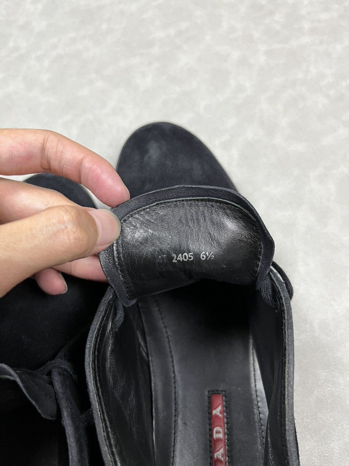 Prada Prada suede sneakers Size US 6.5 / EU 39-40 - 12 Thumbnail