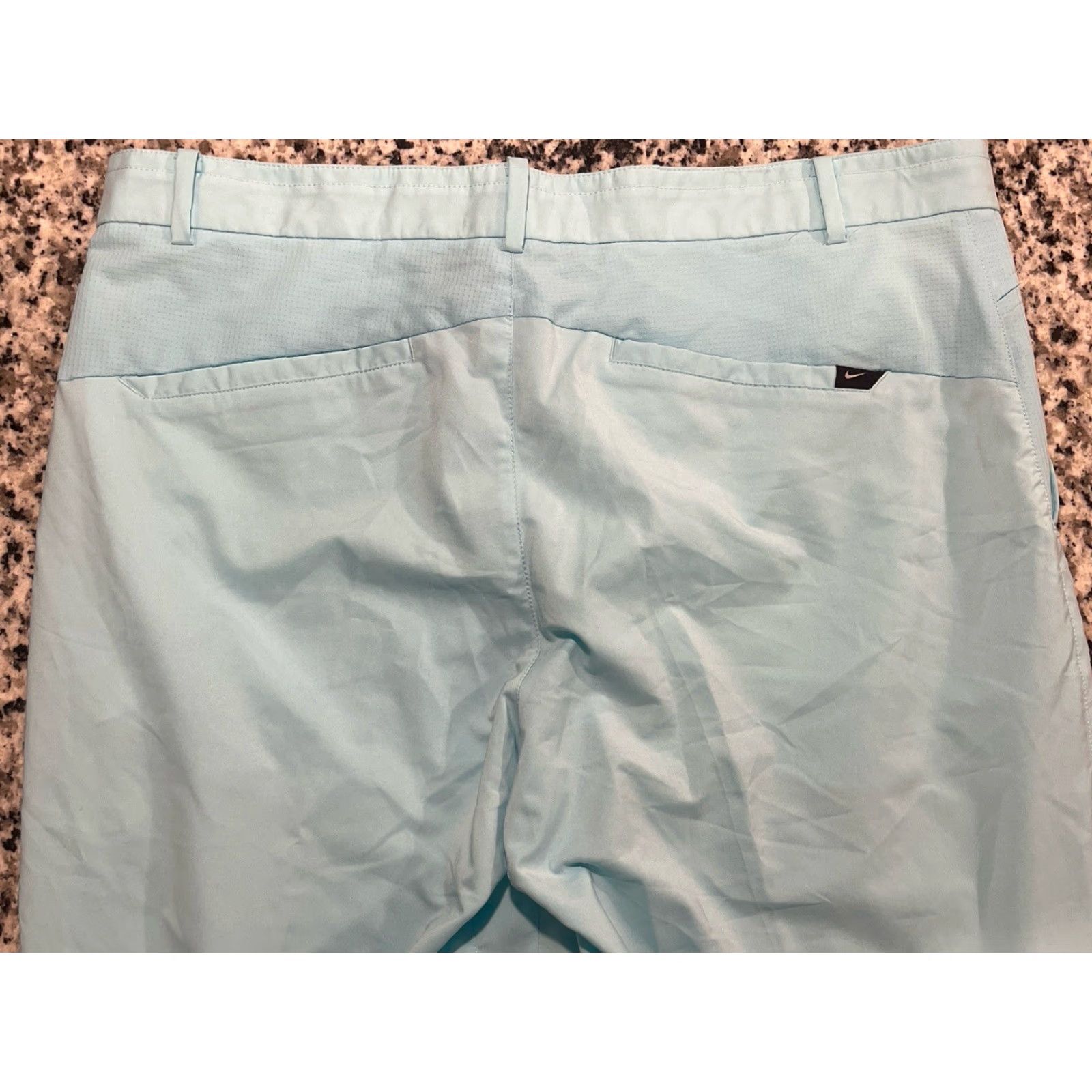 Nike Nike Golf Pants Mens Chino Pants 35 Regular Inseam 31 Dri Fit Blue Logo Casual Men Size US 35 - 6 Thumbnail