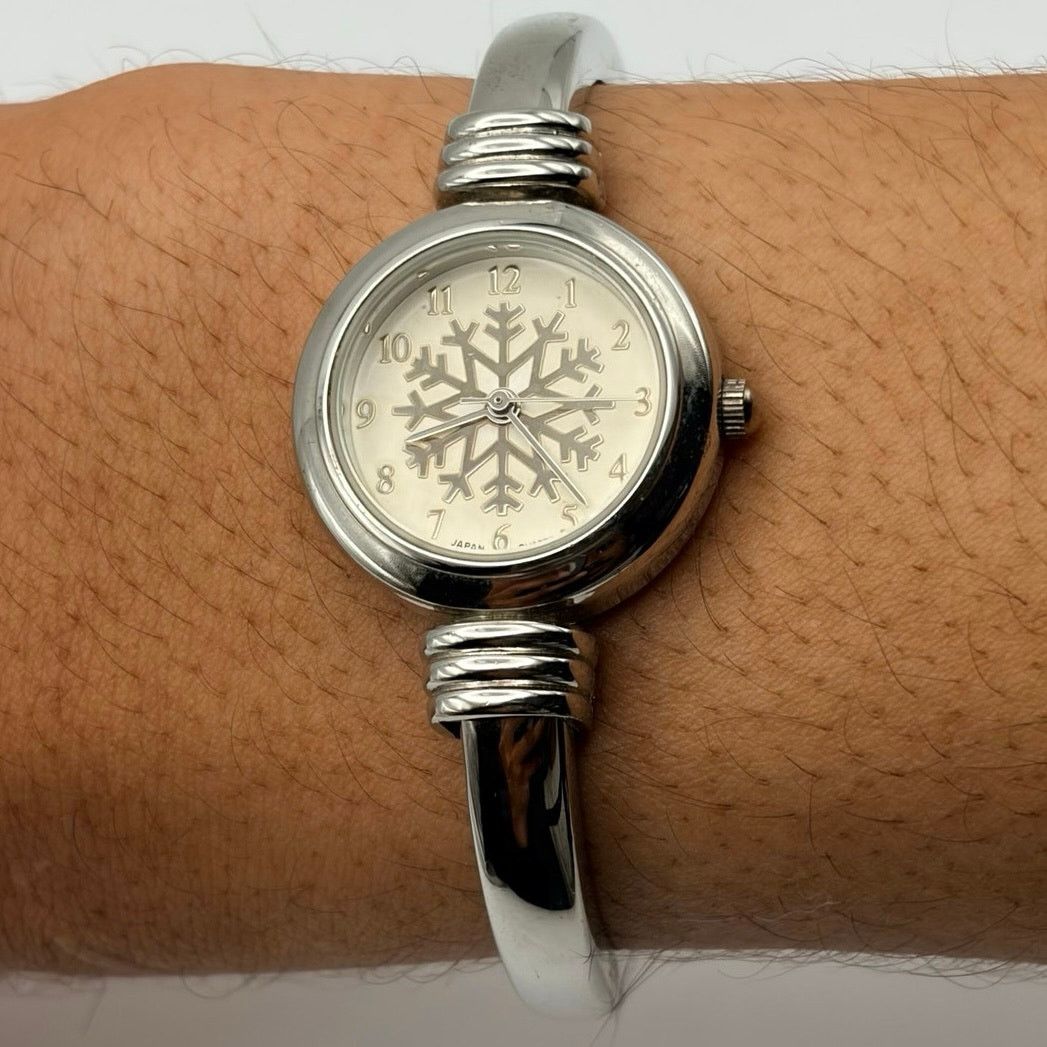 Other Silver Snowflake Watch Size ONE SIZE - 1 Thumbnail