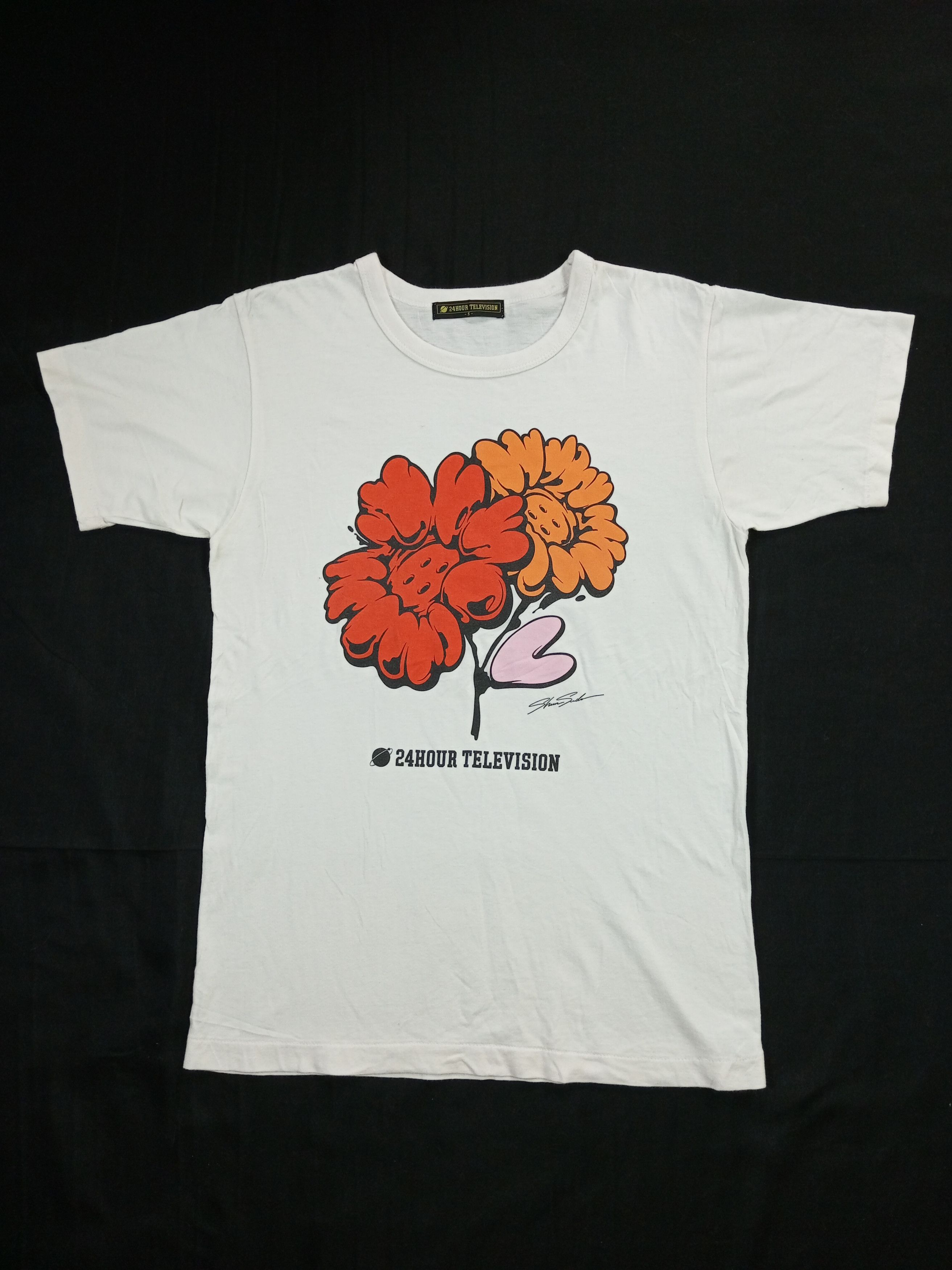 Anime Vintage Single Stitch 24 Hour Television X Shun Sudo Tees Size US S / EU 44-46 / 1 - 1 Thumbnail