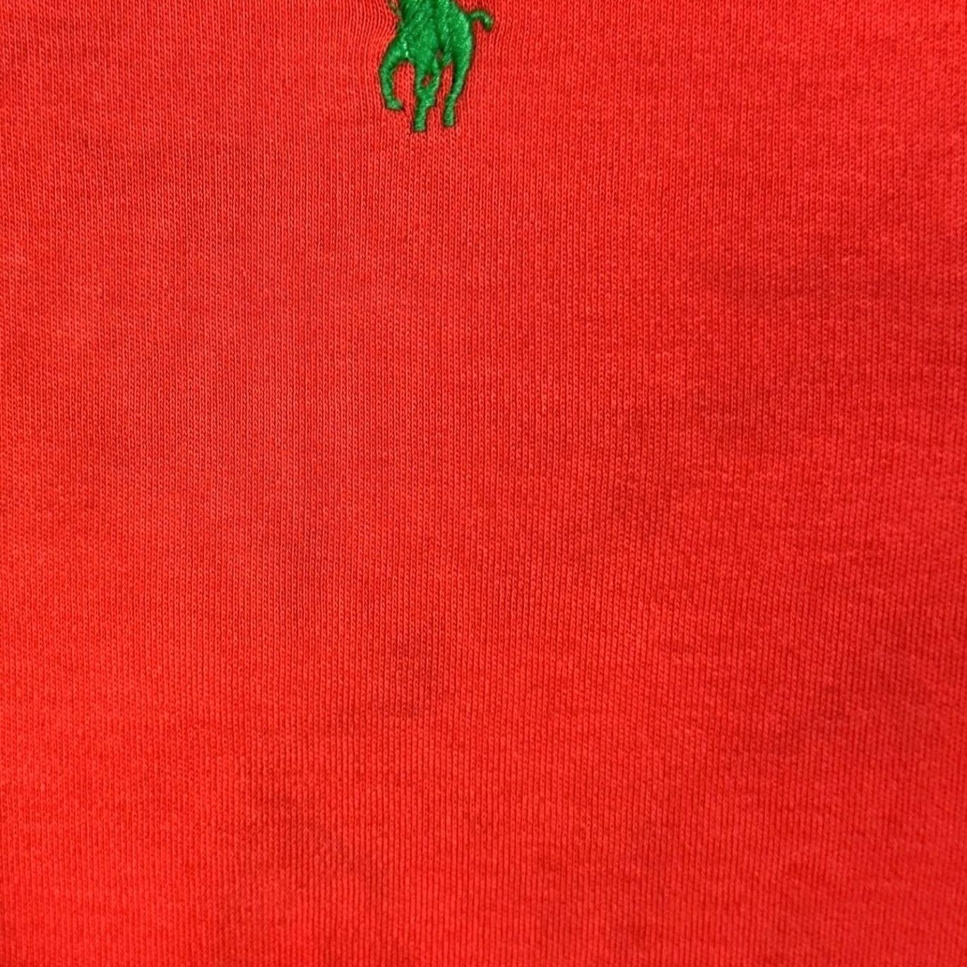 Polo Ralph Lauren Polo Ralph Lauren Polo Shirt Mens L Red Casual Polo Short Sleeve Embroidered Logo Green Pony Vintage No Size US L / EU 52-54 / 3 - 5 Thumbnail