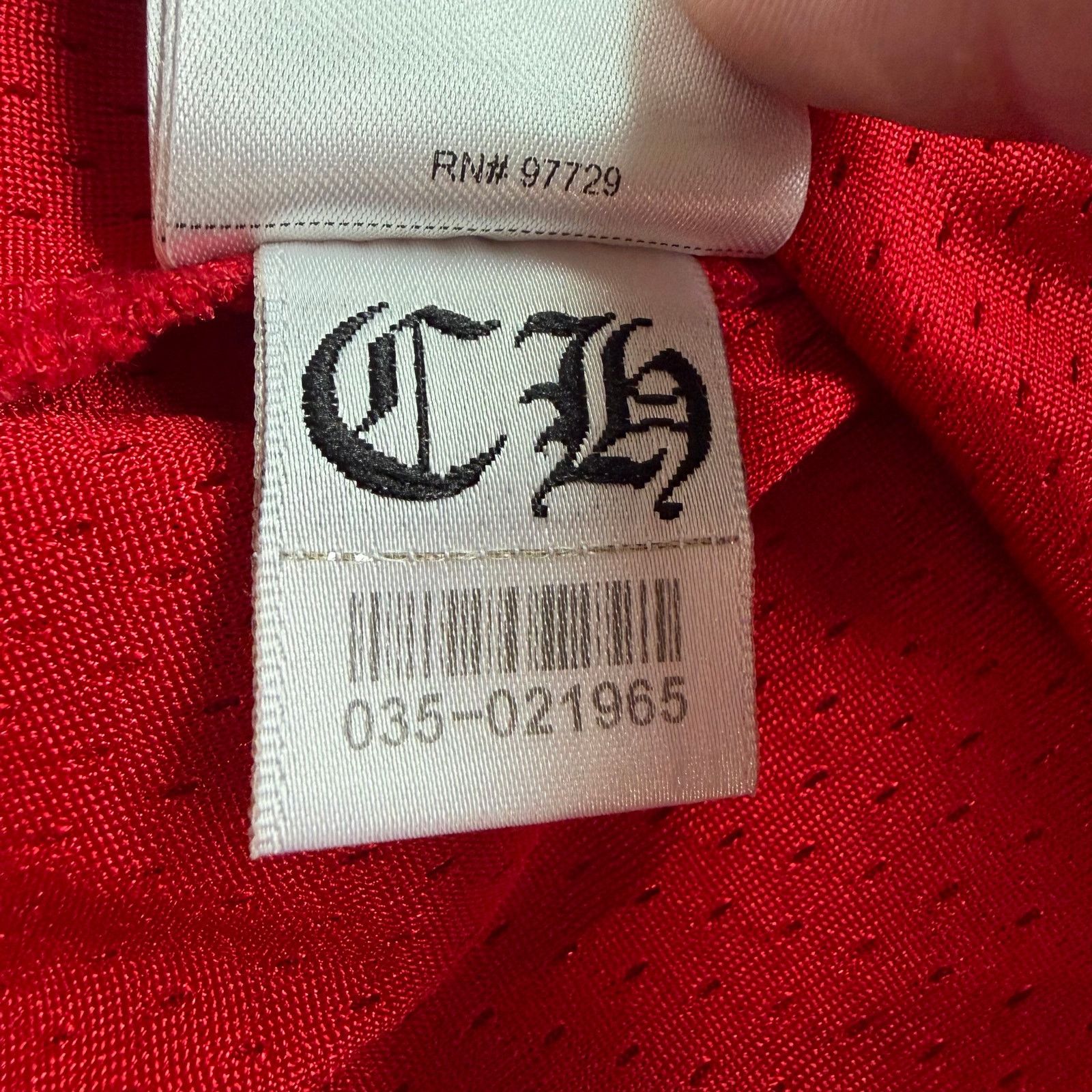 Chrome Hearts Chrome Hearts x Matty Boy Form L/S Mesh Jersey Red Size US L / EU 52-54 / 3 - 14 Thumbnail