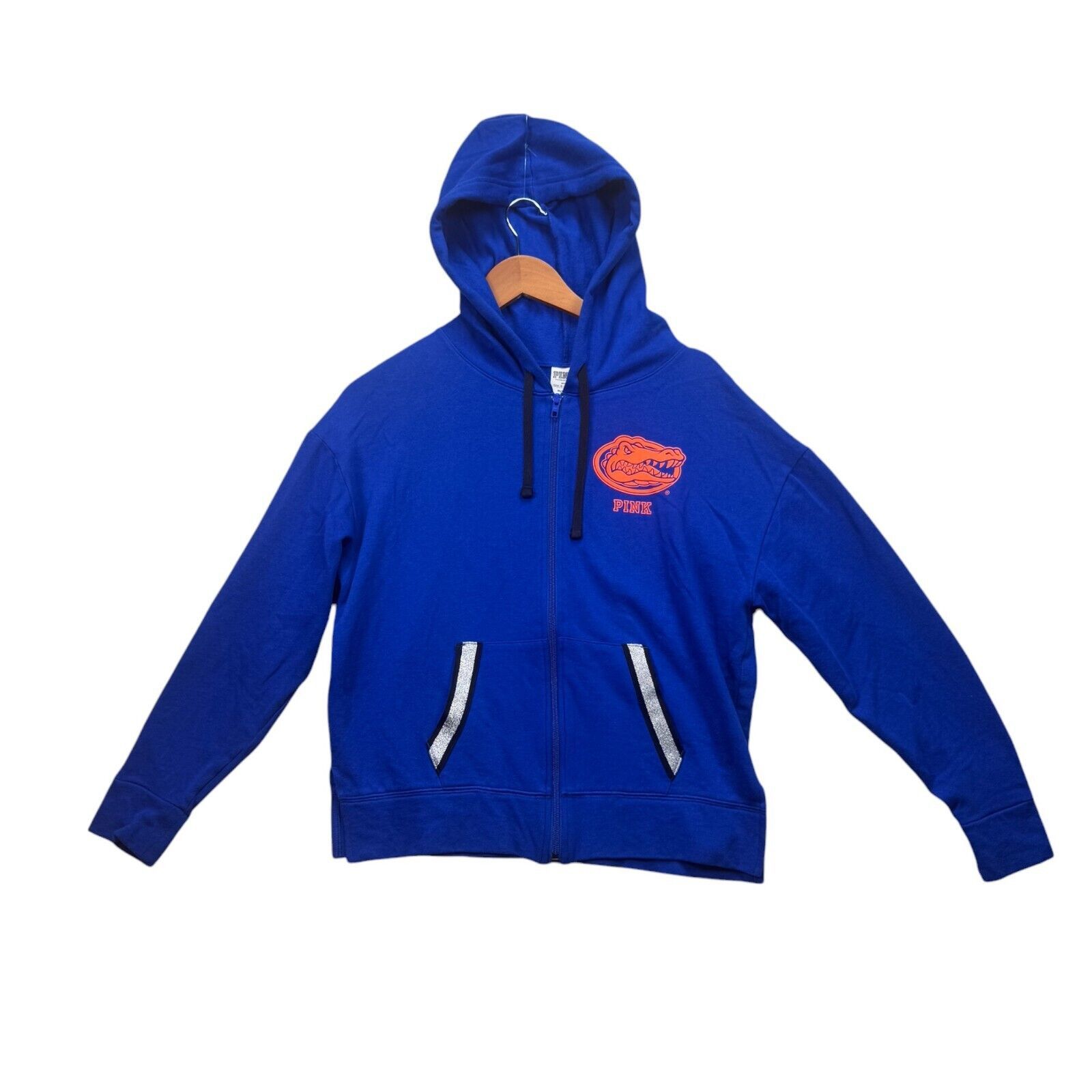 Victoria's Secret Victoria Secret Pink Florida Gators Hoodie Blue L/S XS Size XS / US 0-2 / IT 36-38 - 1 Thumbnail