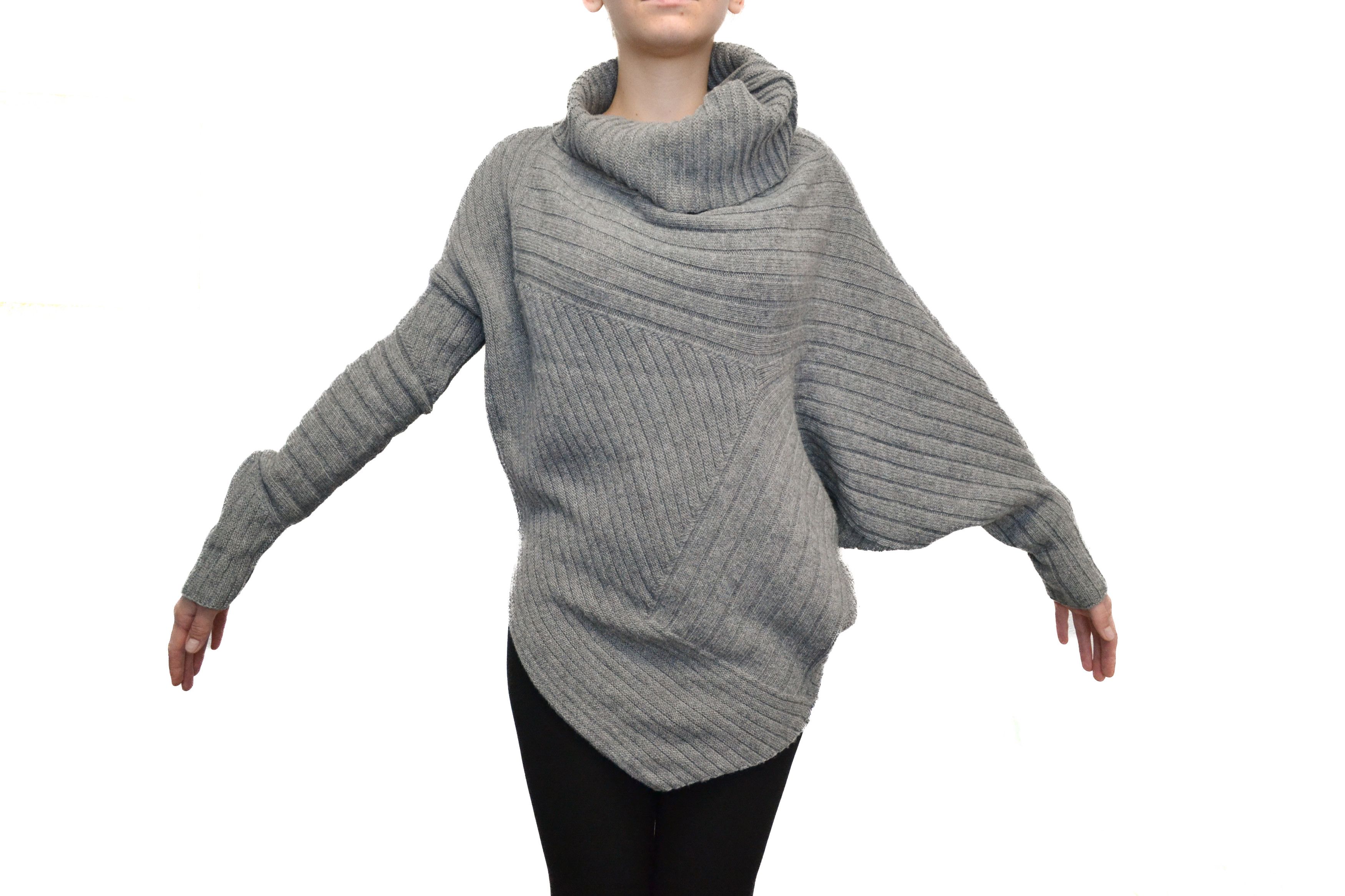 Stella McCartney Stella McCartney Wool Cashmere Mock Neck Sweater Size ONE SIZE - 6 Thumbnail