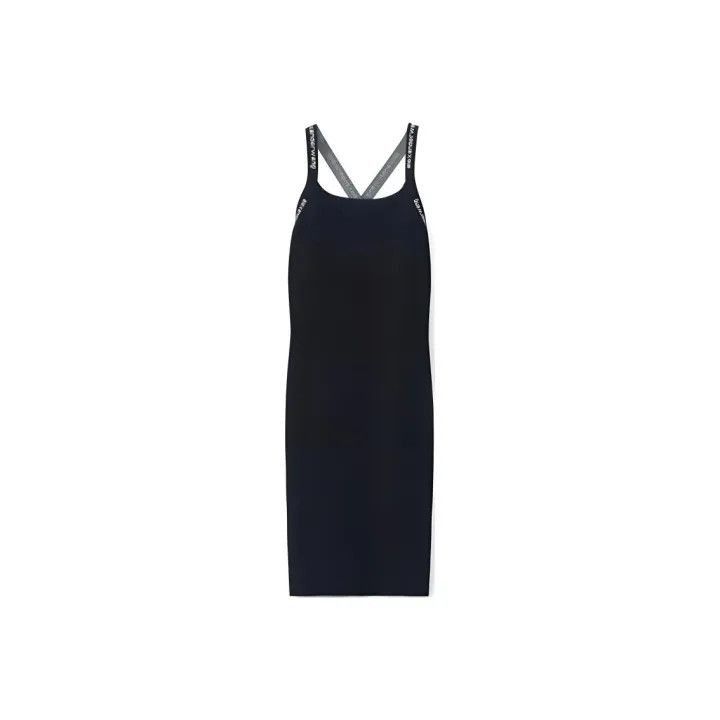 Alexander Wang Alexander Wang Black Logo A-Line Dress - Size XS / US 0-2 / IT 36-38 - 1 Thumbnail