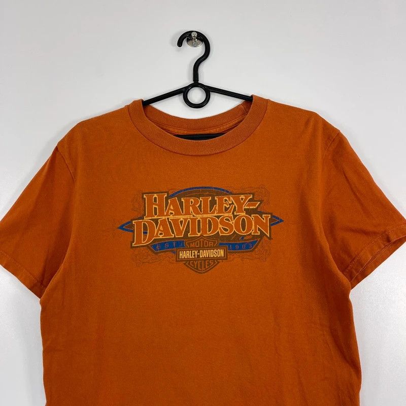 Harley Davidson Harley Davidson Boston T Shirt Big Logo USA Sz M Size US M / EU 48-50 / 2 - 2 Thumbnail