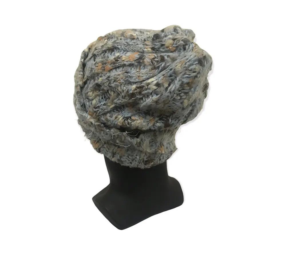 Japanese Brand × Kapital × Vintage Japanese Brand Knit Design Beanie Hat Size ONE SIZE - 3 Thumbnail