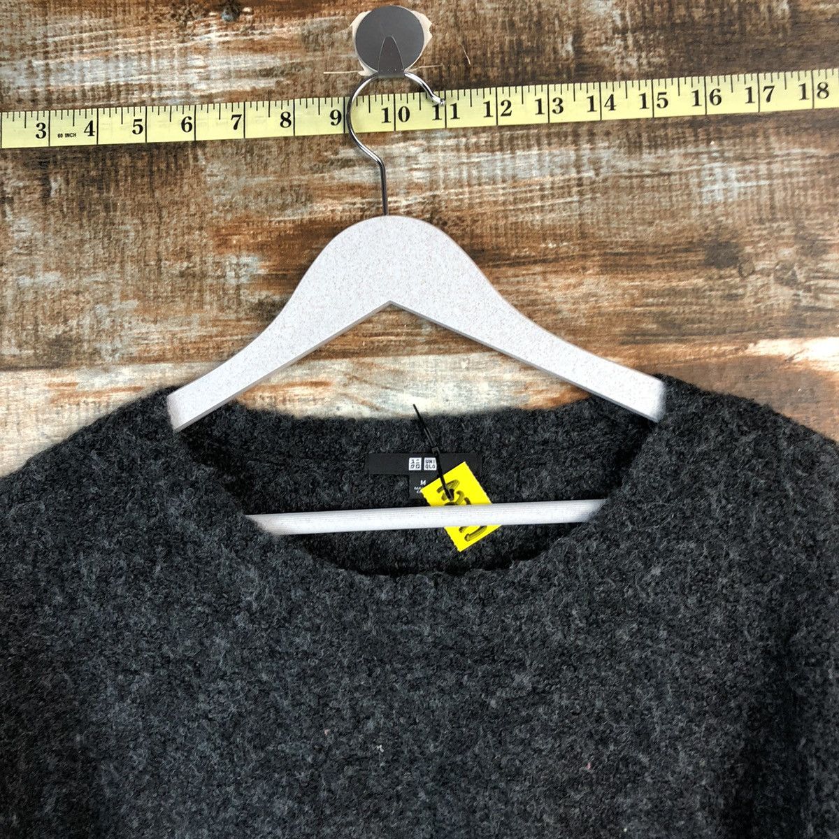 Homespun Knitwear × Uniqlo Uniqlo mohair Grey Knitwear #A2217 Size US M / EU 48-50 / 2 - 4 Thumbnail