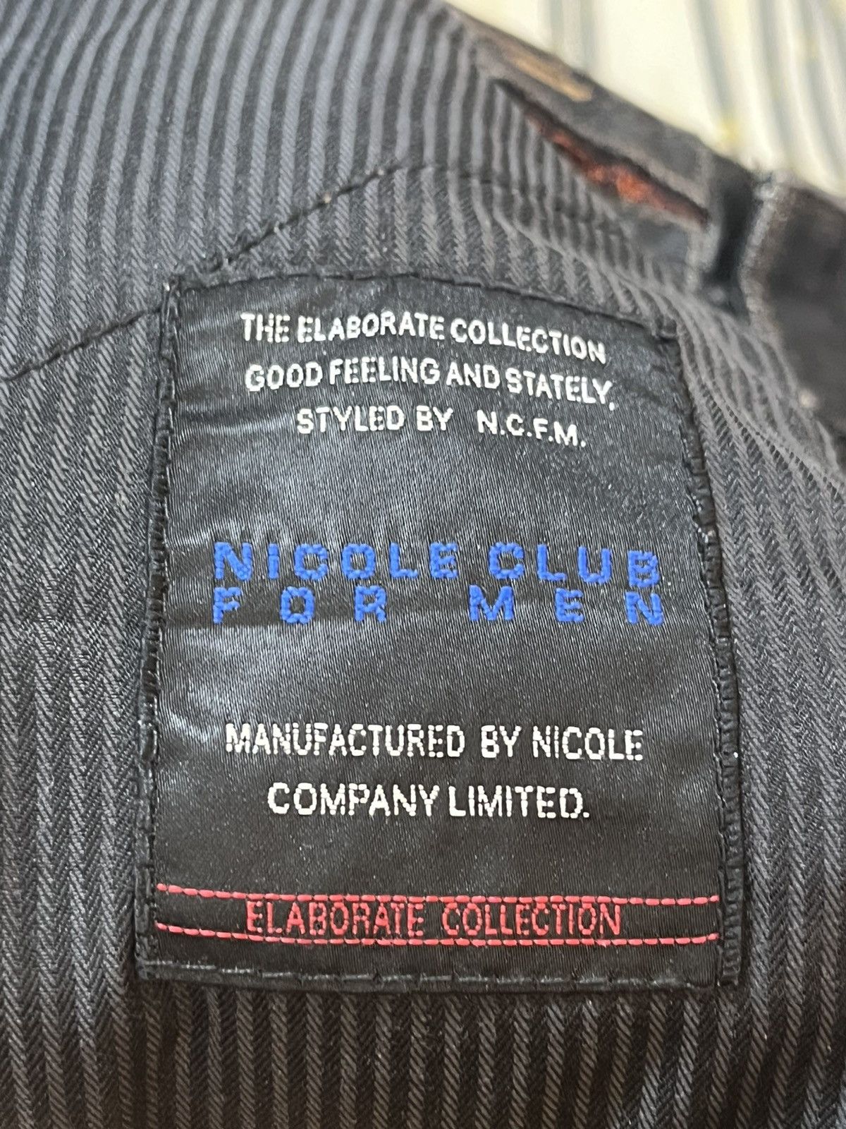 Le Grande Bleu (L.G.B.) Vintage Nicole Club For Men Flare Seditionaries Punk Denim Size US 32 / EU 48 - 12 Thumbnail