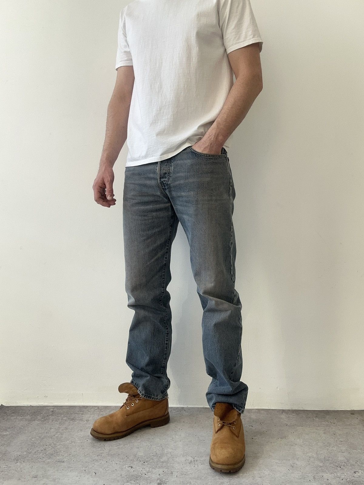 Emporio Armani Vintage Armani Jeans Indigo 002 Series Denim Size 38 Blue Size US 38 / EU 54 - 1 Thumbnail