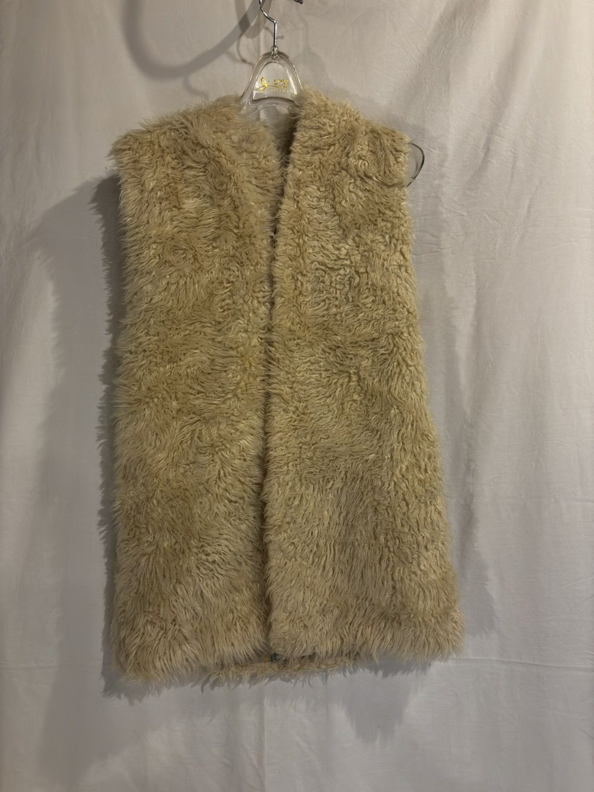 Other Long faux fur Vest.wv059 Size M / US 6-8 / IT 42-44 - 9 Thumbnail