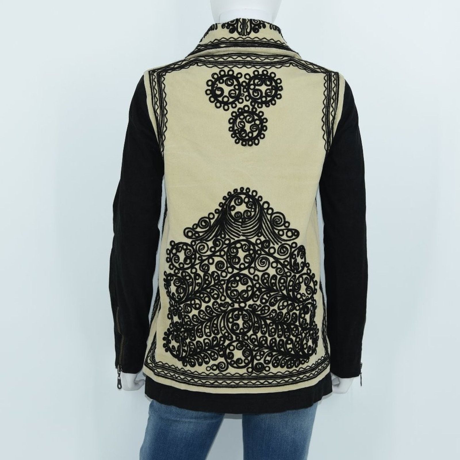 Free People Free People Stitched Quills Embroidered Jacket Size XS Size XS / US 0-2 / IT 36-38 - 3 Thumbnail