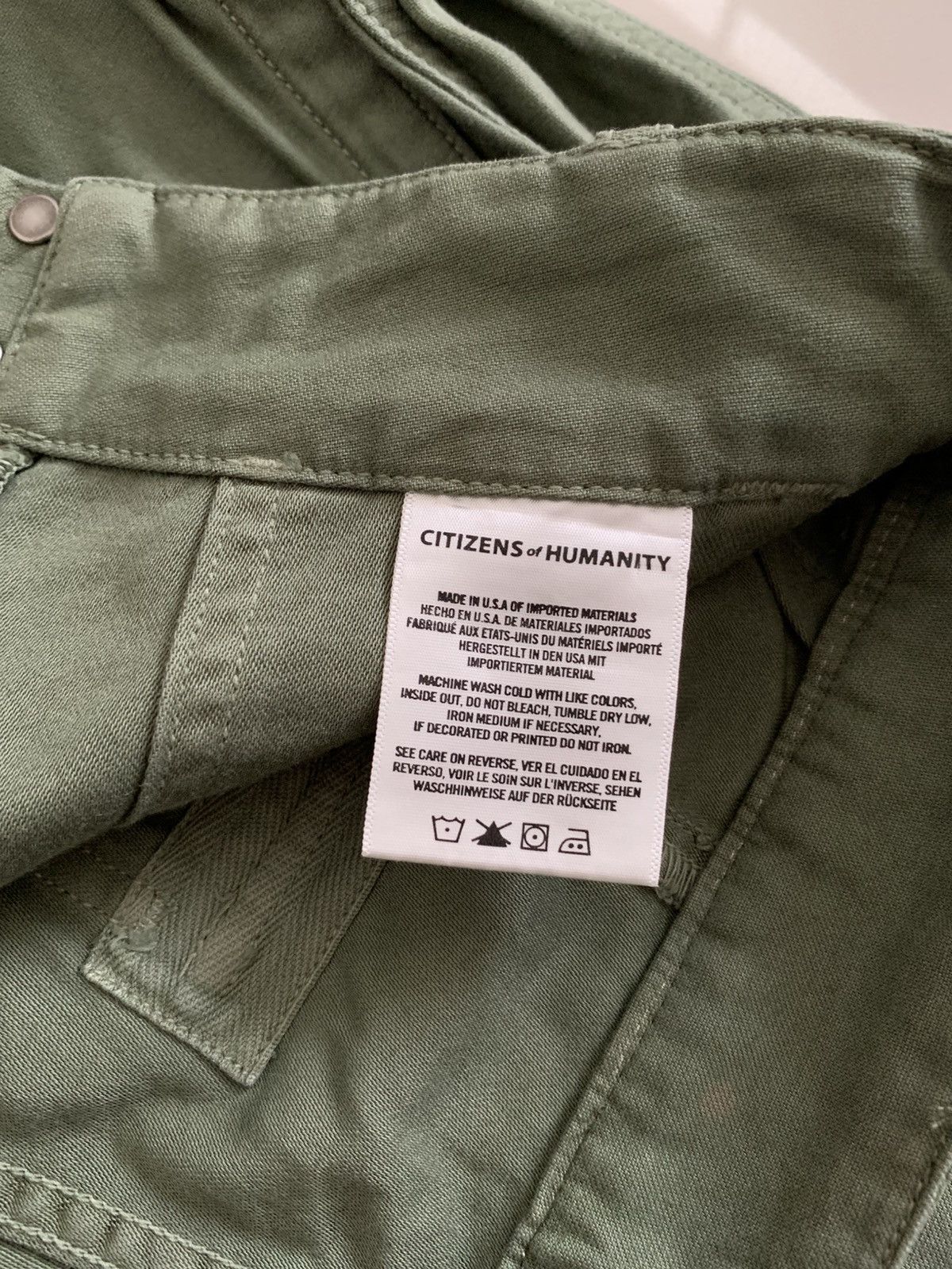 Citizens Of Humanity Cityzens Of Humanity Surplus Sadie Utility OG Trousers Size 24" / US 00 / IT 34 - 6 Thumbnail