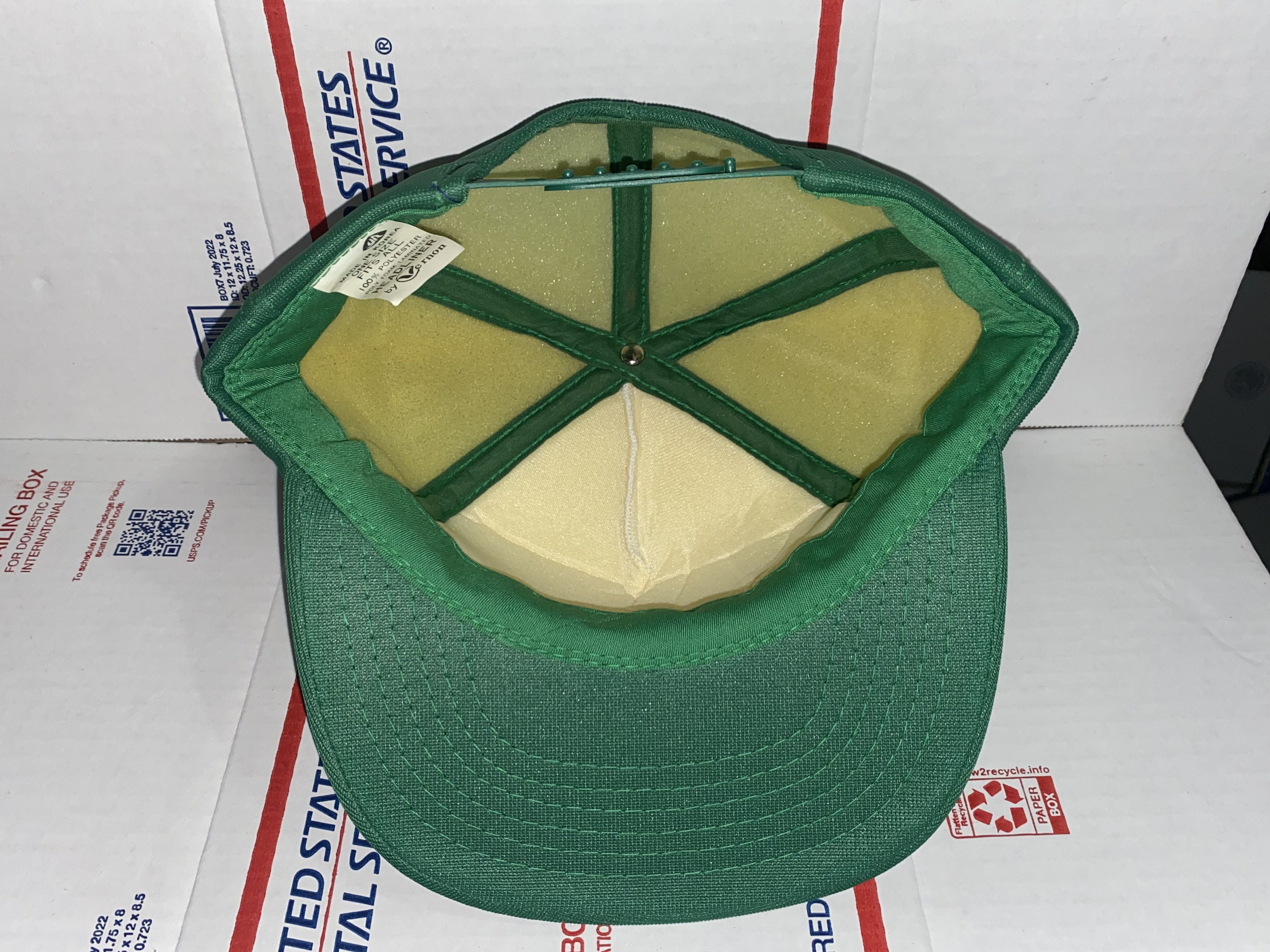 Vintage vtg Foam trucker Hat Mike's Farm Equipment Co. Cap kansas US Size ONE SIZE - 5 Thumbnail