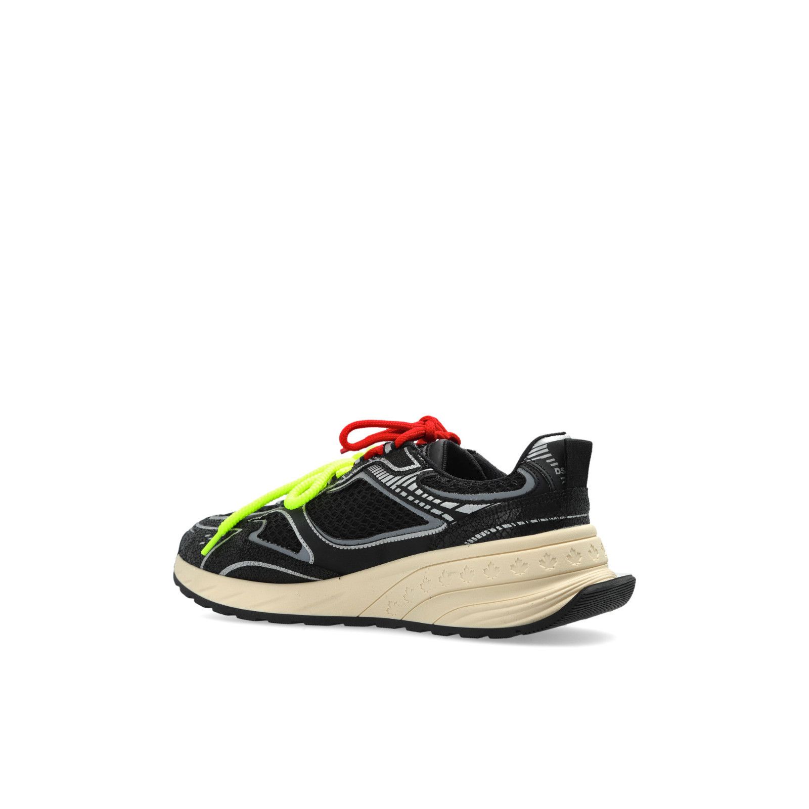 Dsquared2 DSQUARED2 'Sprinter' Black Sports Shoes New & Authentic (Wom Size US 9 / IT 39 - 3 Thumbnail