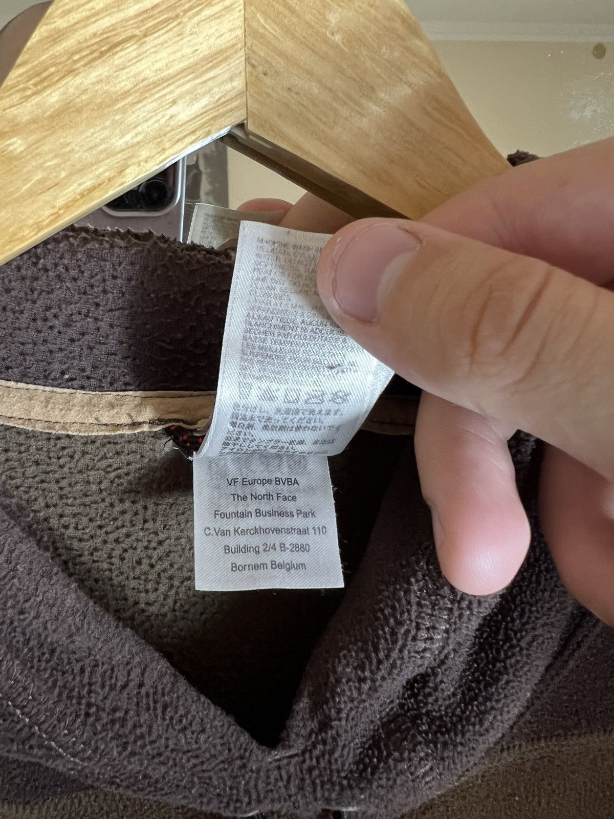 The North Face The North Face Hoodie Fleece Vintage Brown Men’s Large Y2K Size US L / EU 52-54 / 3 - 13 Thumbnail