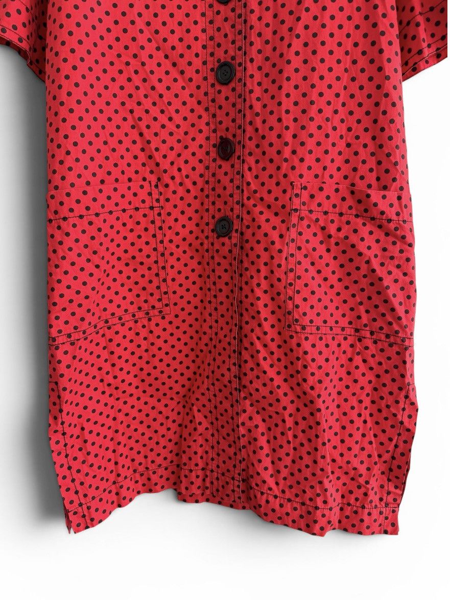 Yves Saint Laurent Vintage Yves Saint Laurent Polka Dot Dress Size M / US 6-8 / IT 42-44 - 4 Thumbnail