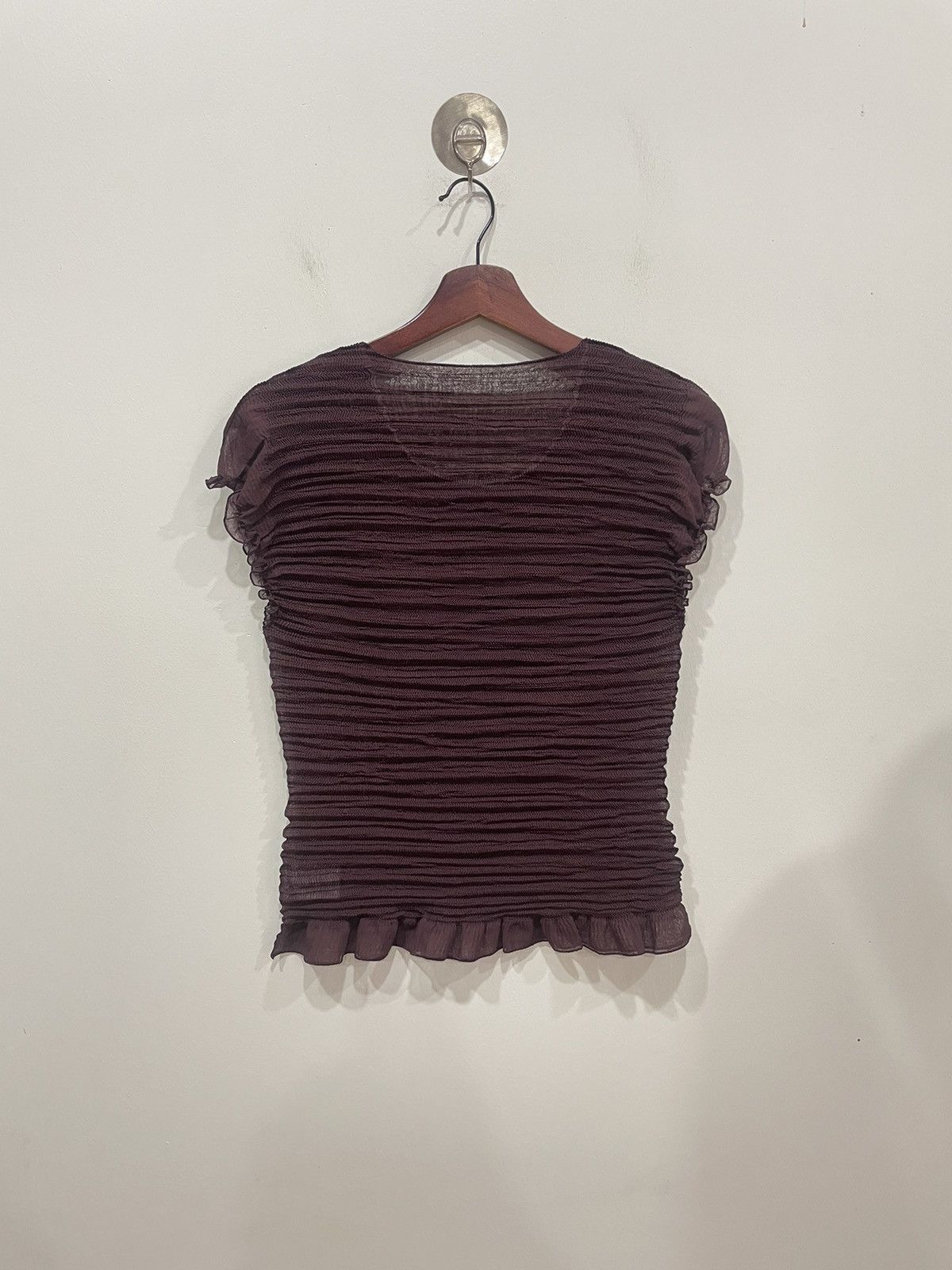 Japanese Brand Yukiko Hanai Nonsleeves Blouse Size ONE SIZE - 2 Thumbnail