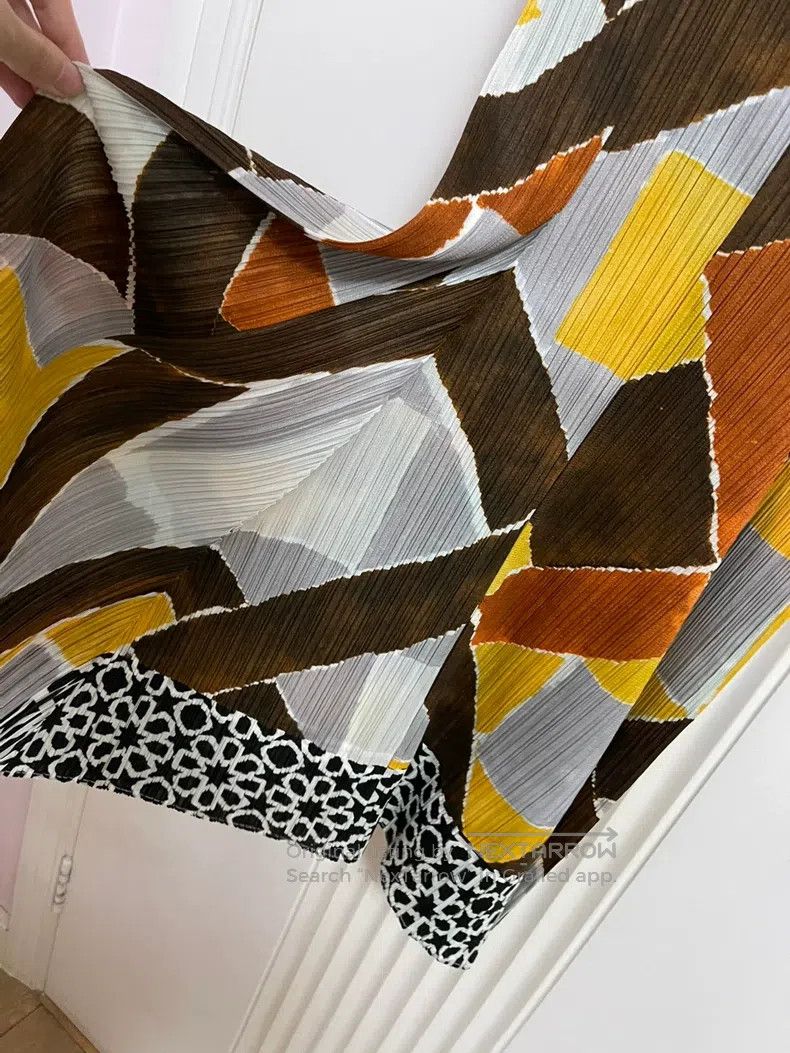 Issey Miyake Issey Miyake Color Block Dress Size M / US 6-8 / IT 42-44 - 3 Thumbnail
