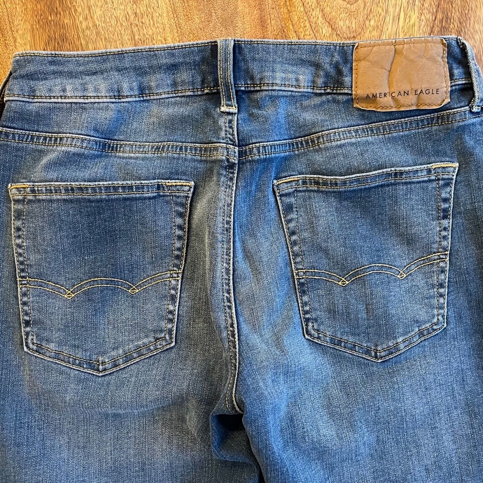 American Eagle Outfitters AE Flex Slim Fit Jean 30x30 Size US 30 / EU 46 - 7 Thumbnail