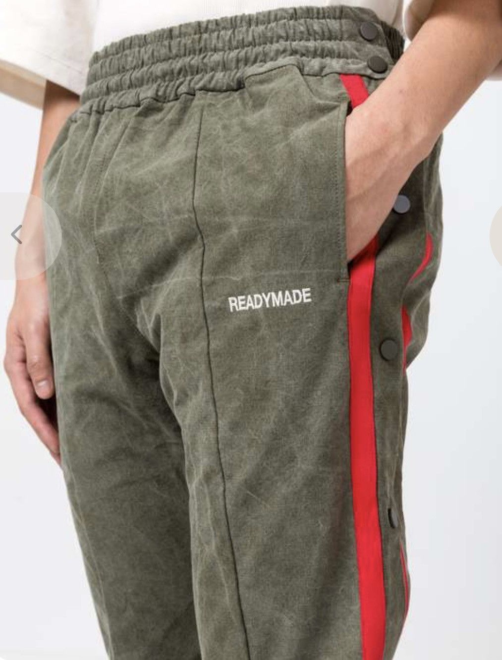 READYMADE BNWT Track Pants w/ Snaps Size US 32 / EU 48 - 10 Thumbnail