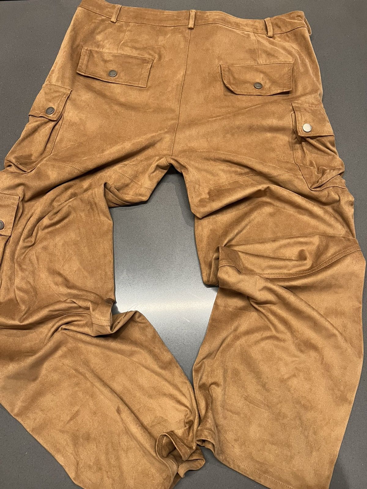 Profound Aesthetic Profound suede cargos Size US 34 / EU 50 - 2 Thumbnail