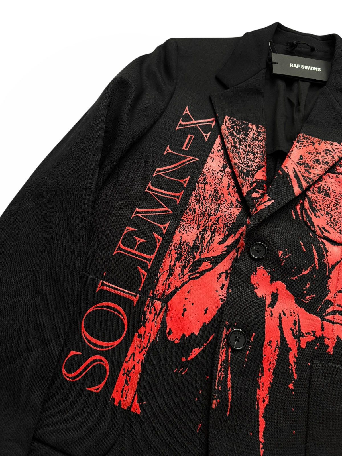 Raf Simons Rare 2022 School Printed Blazer Jacket Solemn-X Size US L / EU 52-54 / 3 - 5 Thumbnail