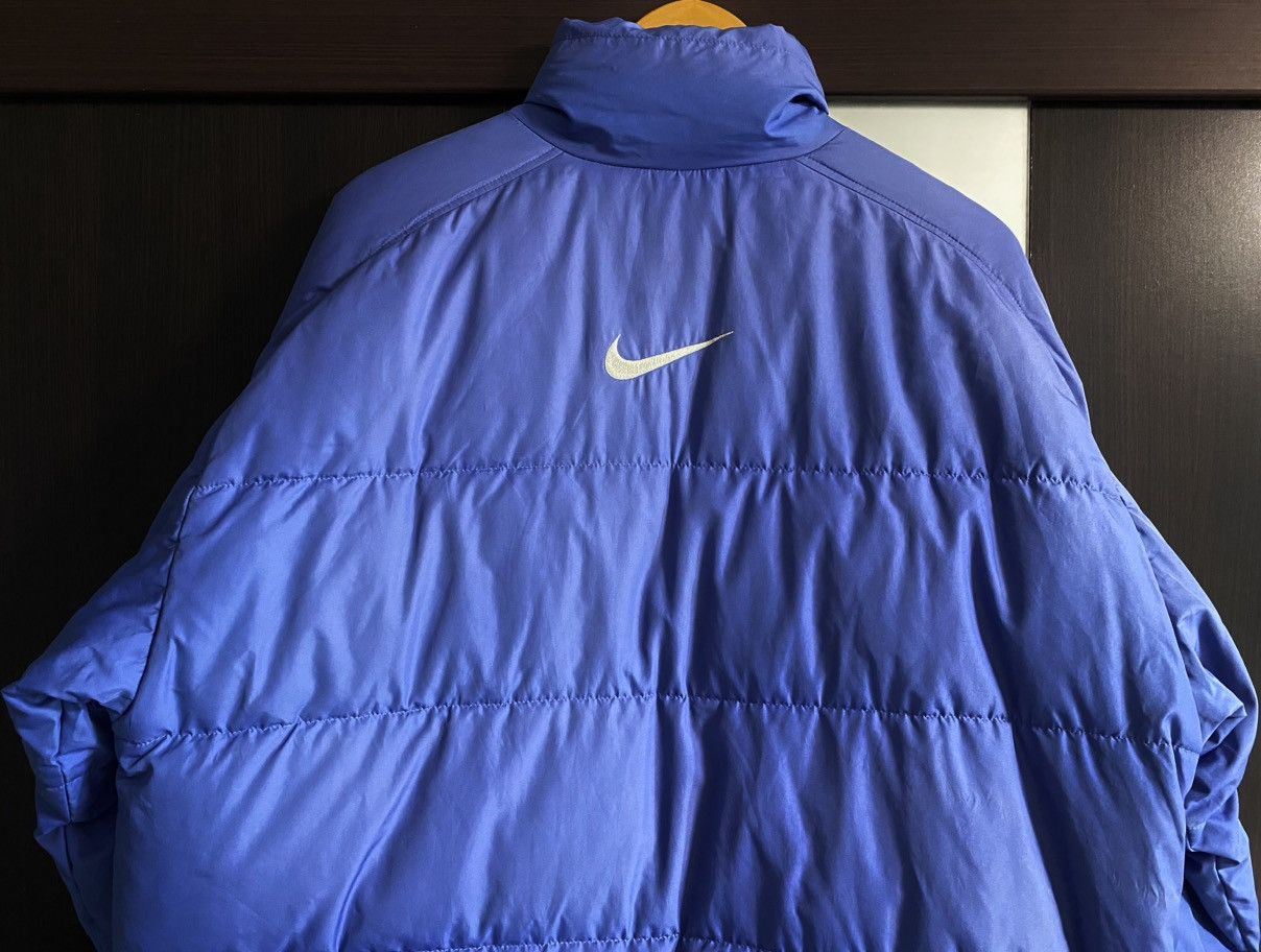 Nike Vtg 90’s Distressed Nike Puffer Down Jacket Embroidered Logo Size US M / EU 48-50 / 2 - 7 Thumbnail