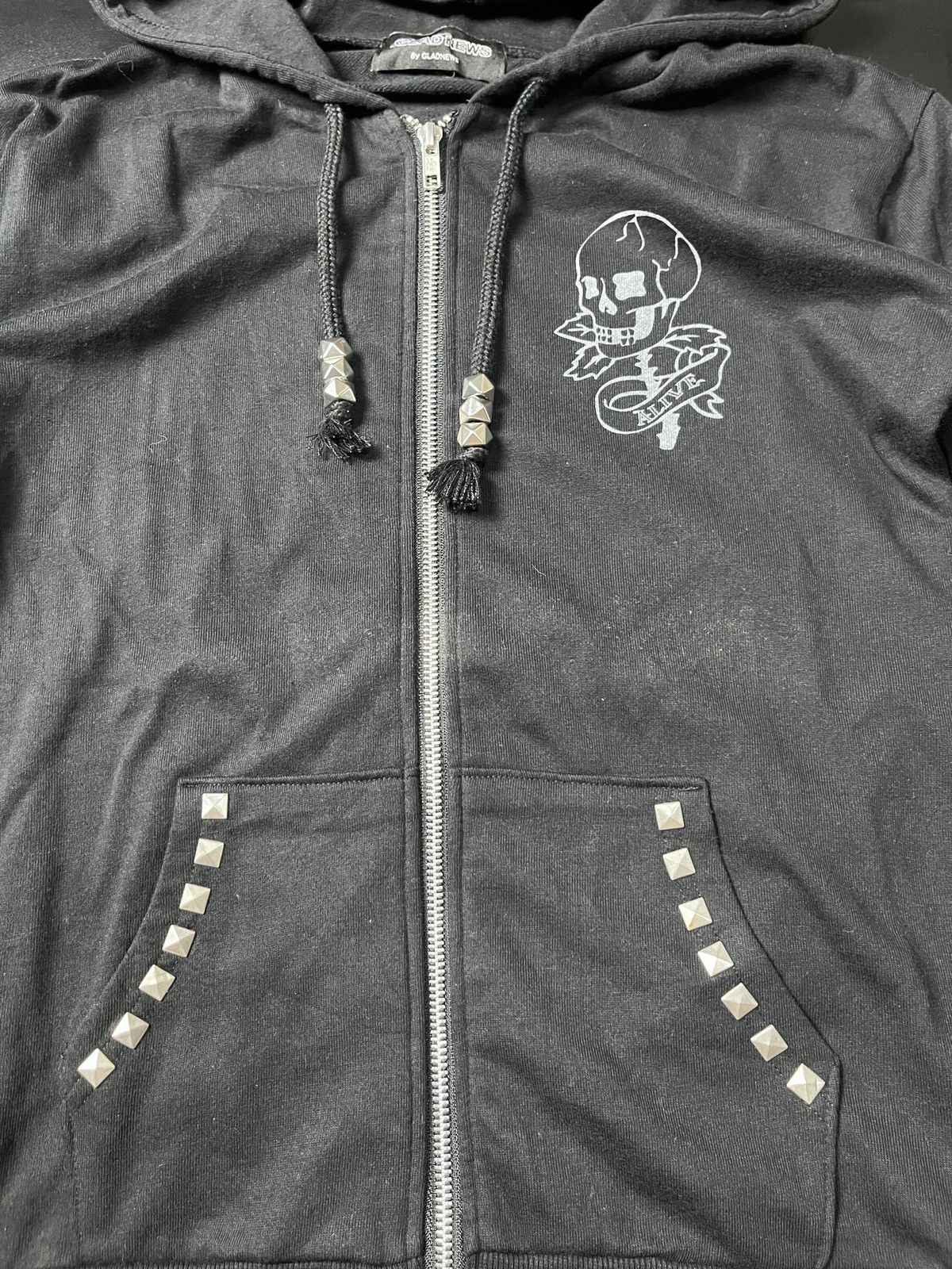 Japanese Brand GLAD NEWS SKULLS BONE punk Size US M / EU 48-50 / 2 - 3 Thumbnail