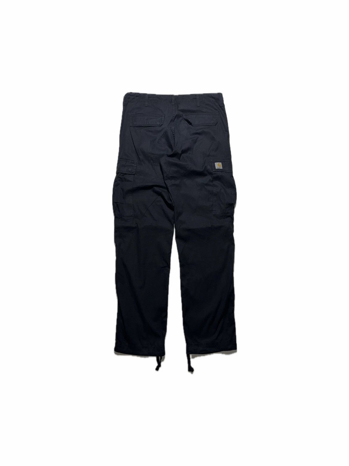 Carhartt Vintage Carhartt Cargo Black Pants Streetwear Y2K Size US 33 - 1 Thumbnail