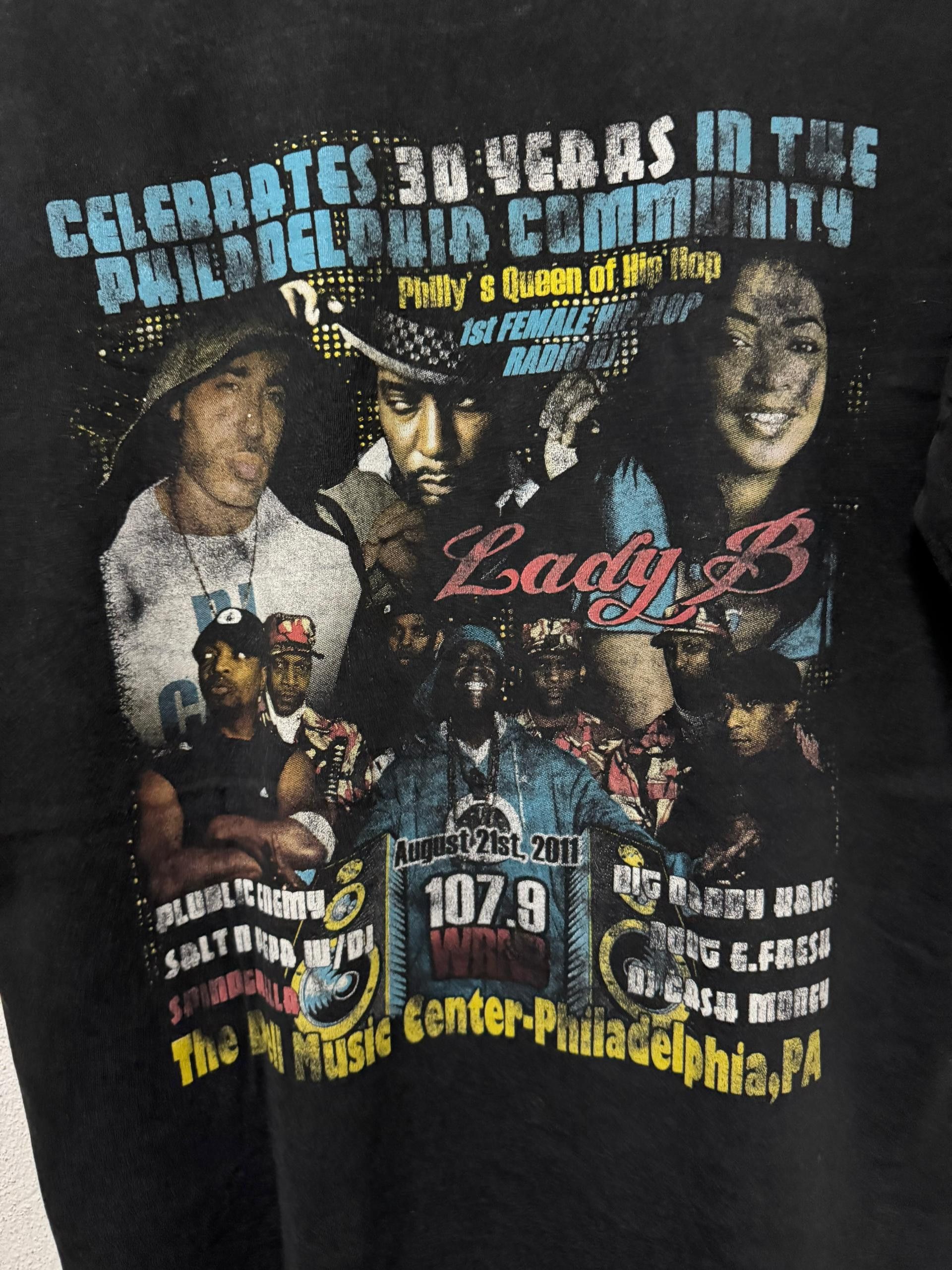 Rap Tees Philly’s queen of Lady B hip hop tee Size US L / EU 52-54 / 3 - 6 Thumbnail