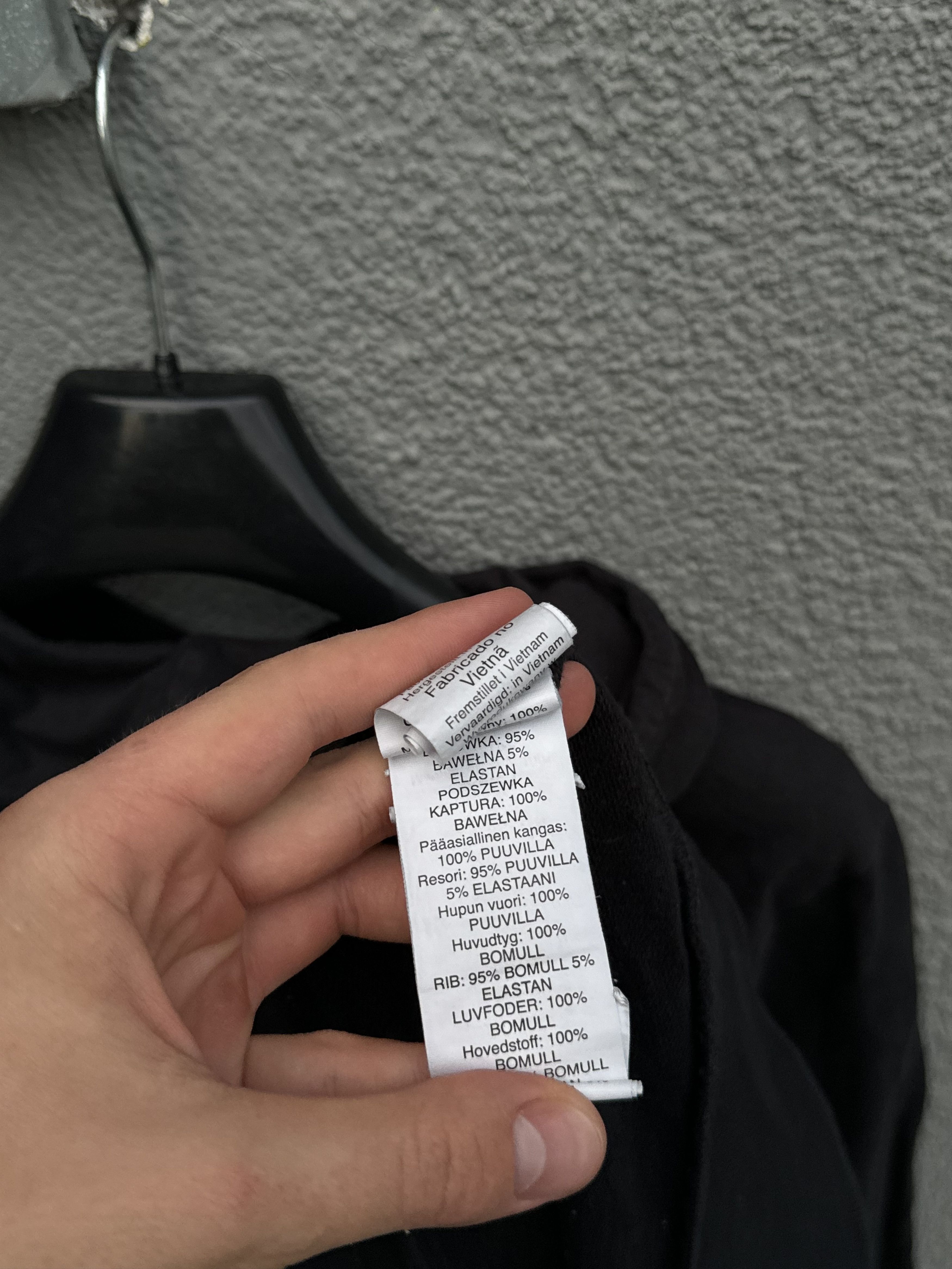 Oakley Oakley Black Hoodie Big Logo Black L Size US L / EU 52-54 / 3 - 8 Thumbnail