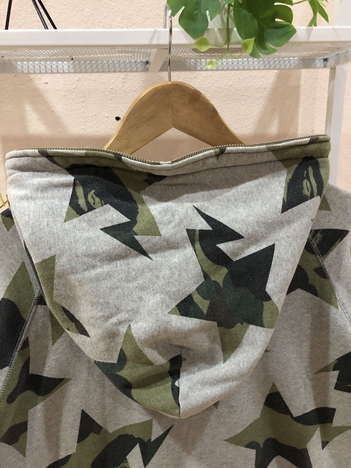 Bape OG Bapesta 1st Camo Full Zip Hoodie Size US XL / EU 56 / 4 - 4 Thumbnail