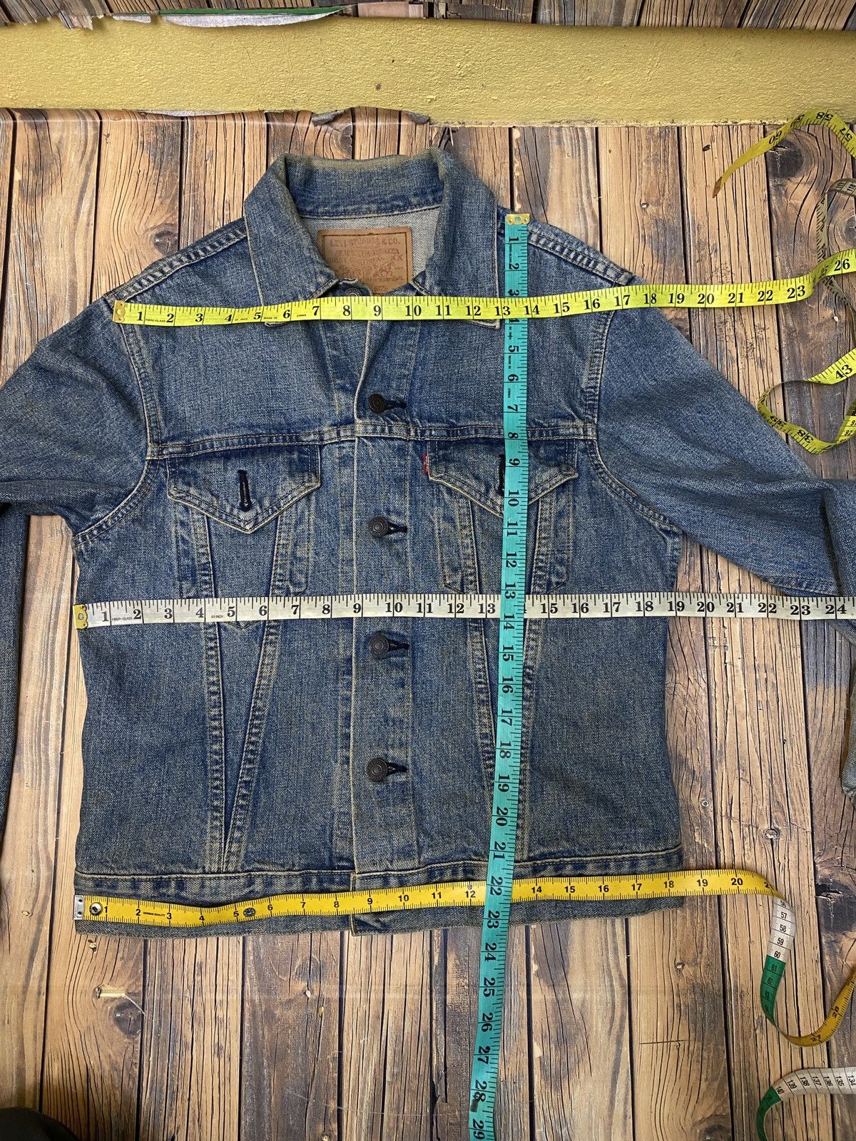 If Six Was Nine × Iron Heart × Levi's Vintage Clothing Vintage 90’s levis big E LOT 557 denim jacket Size US S / EU 44-46 / 1 - 10 Thumbnail