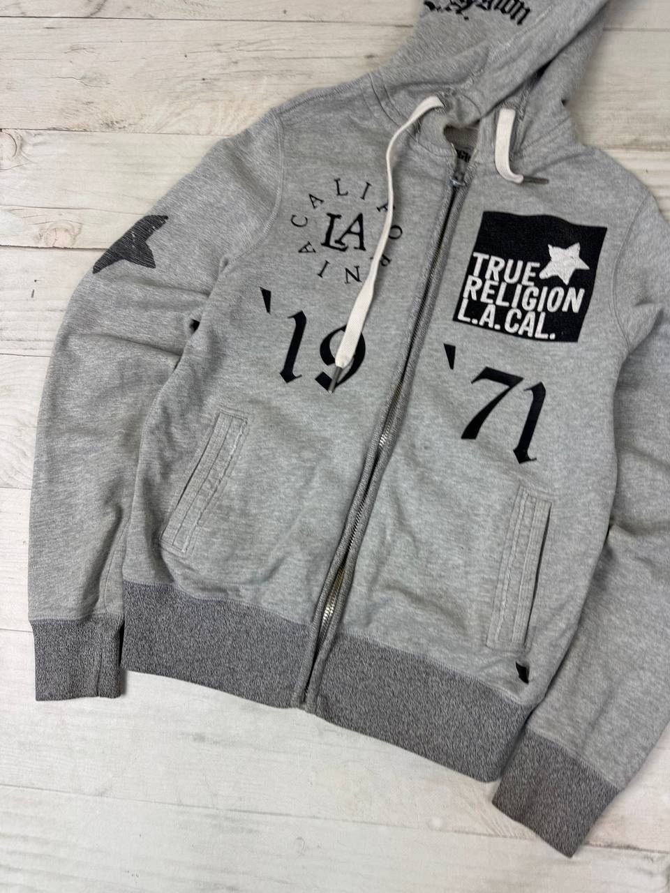 True Religion Vintage True Religion Hoodie Full Zip 1971 Multi Logo Y2K Size US S / EU 44-46 / 1 - 3 Thumbnail