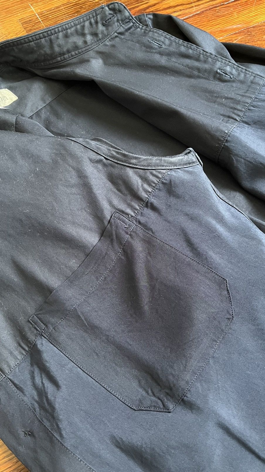 Yohji Yamamoto Y’s for men Yohji Yamamoto dark navy shirt Size US M / EU 48-50 / 2 - 8 Thumbnail