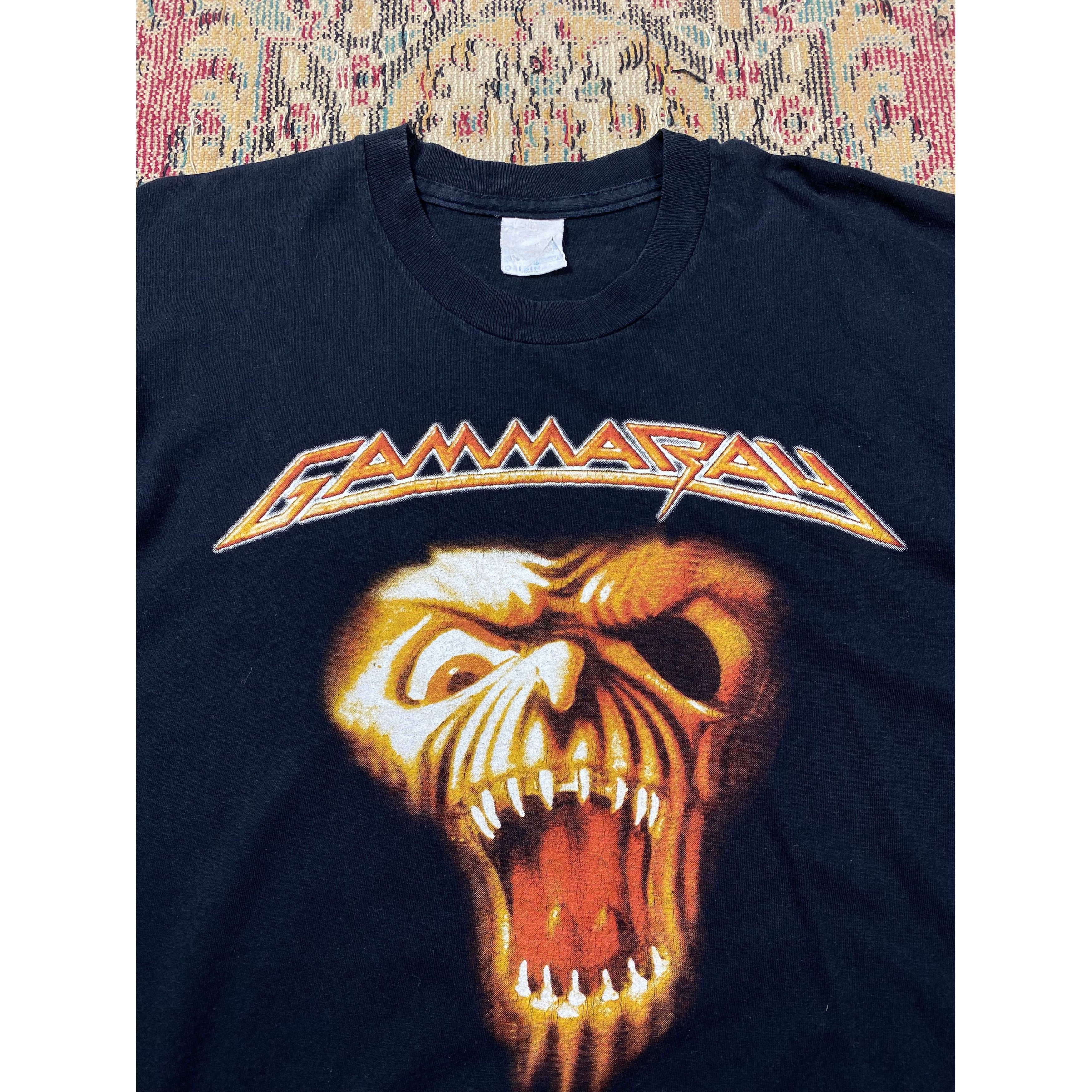 Band Tees Gamma Ray Rebellion in Dreamland 90s T Shirt 4684AC Size US L / EU 52-54 / 3 - 6 Thumbnail