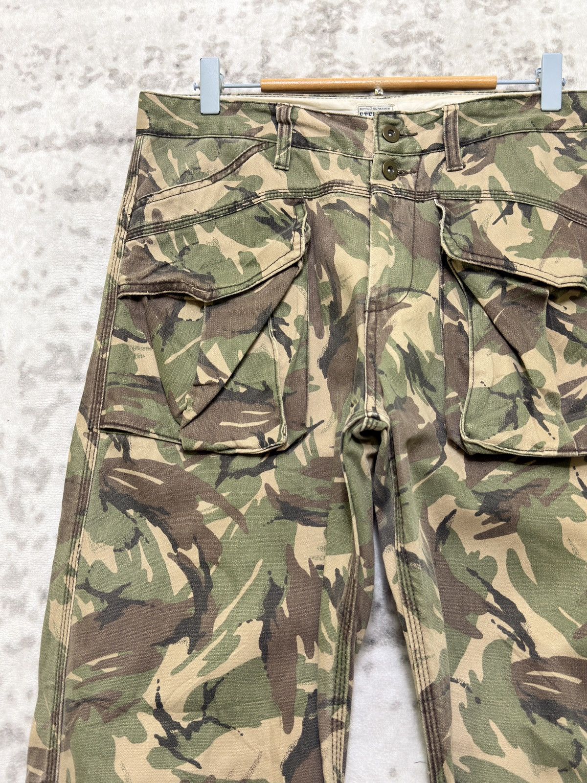 Kapital Vintage Eternal DPM Camo Cargo Pants Drawstring Utility Size US 32 / EU 48 - 4 Thumbnail