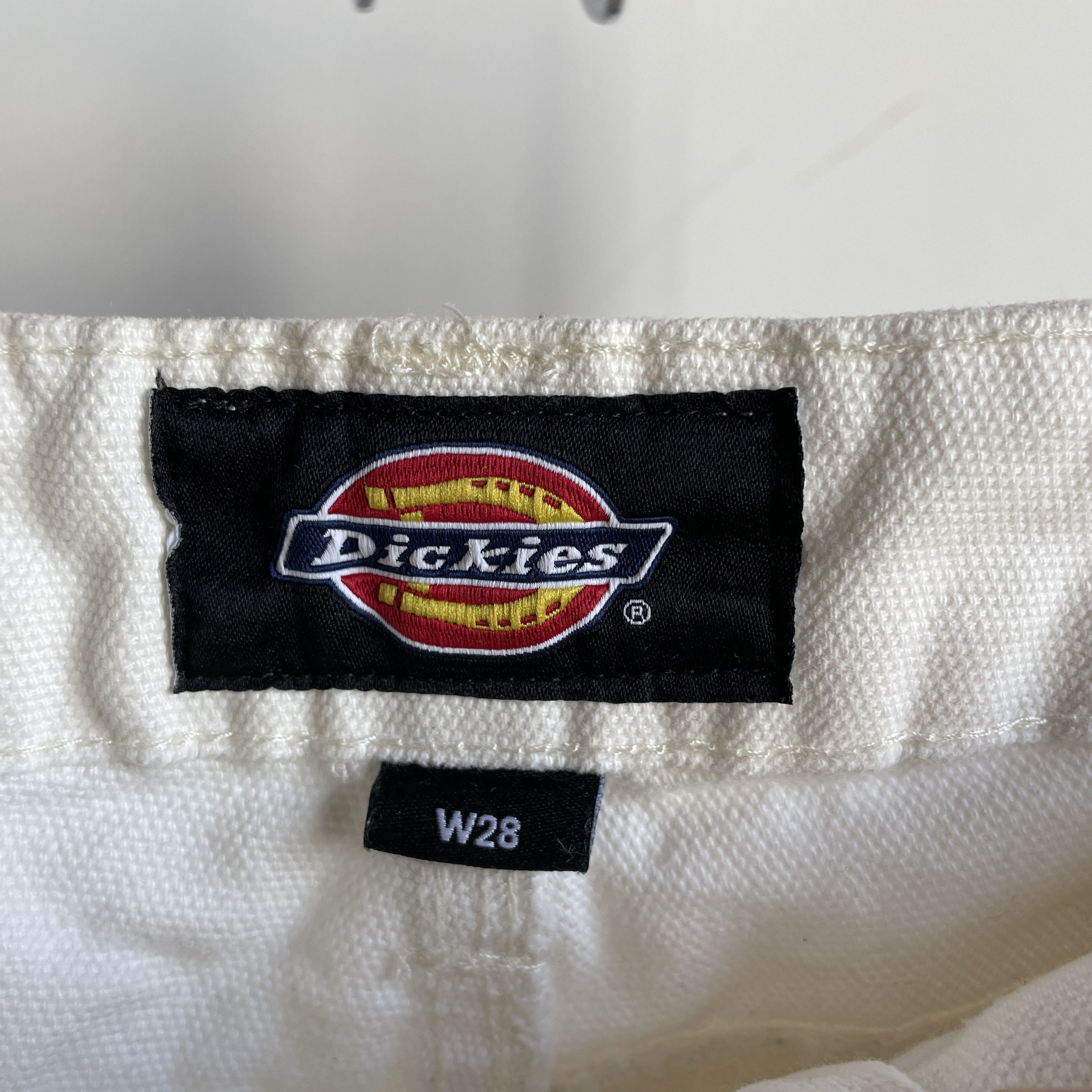 Dickies Dickies Canvas White Carpenter Work Pants Size 28 Size US 28 / EU 44 - 9 Thumbnail
