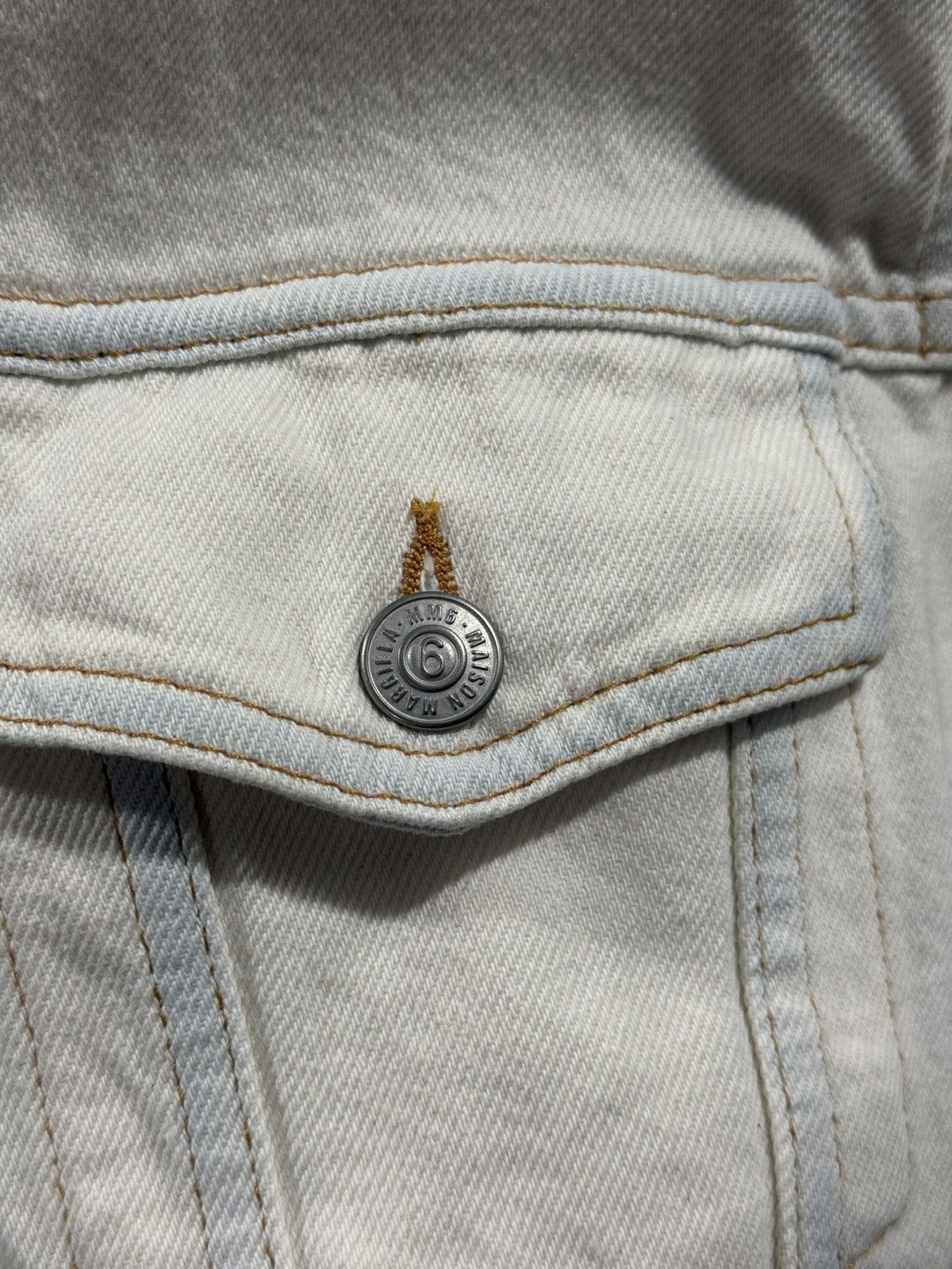 MM6 MM6 Cut off Denim Jacket Size US S / EU 44-46 / 1 - 3 Thumbnail