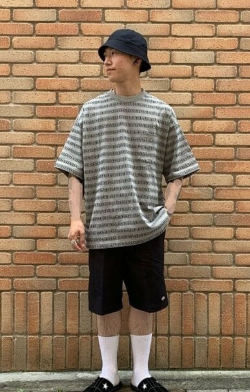 Beams Plus × Japanese Brand Rare 🔥 Beams baggy spiral stripe 🔥 Size US L / EU 52-54 / 3 - 7 Thumbnail