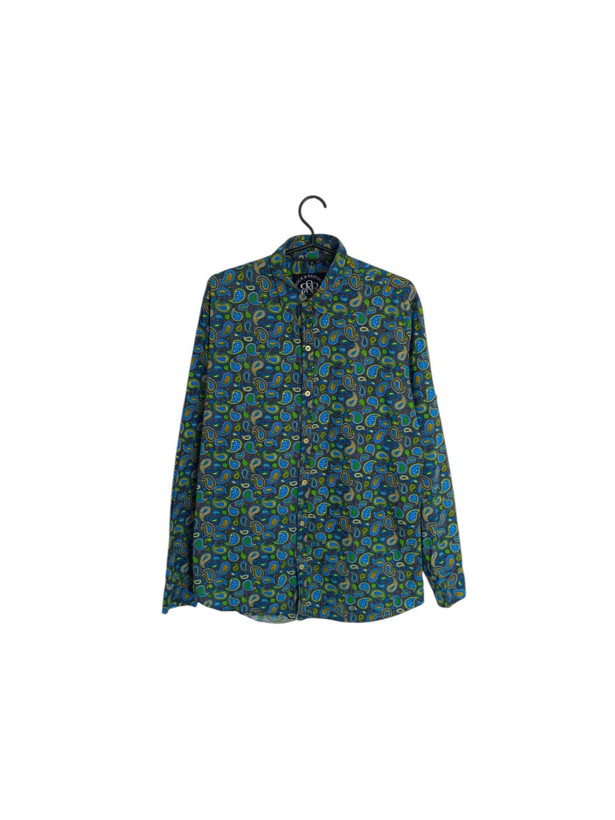 Rock & Republic Rock & Republic button up shirt, all over print, size XL Size US XL / EU 56 / 4 - 1 Thumbnail